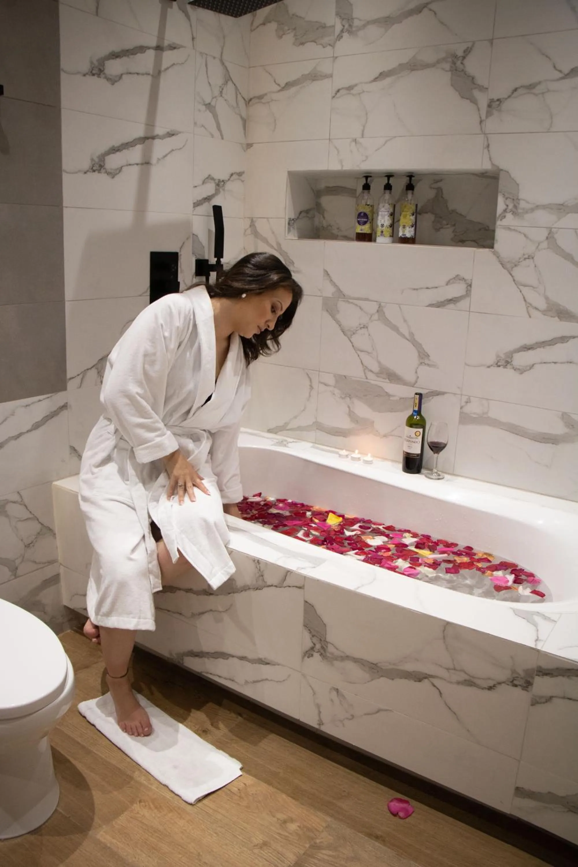 Shower in Wanderlot - Hotel Plaza Central