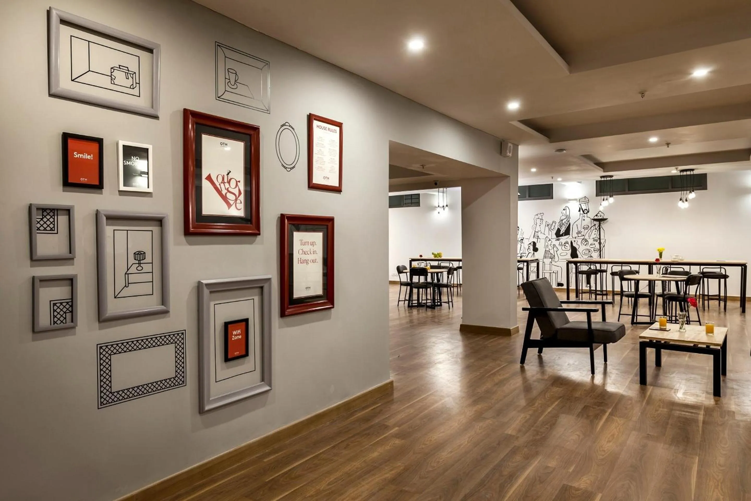 Lobby or reception in OYO Townhouse 1123 Kalyanpur Metro