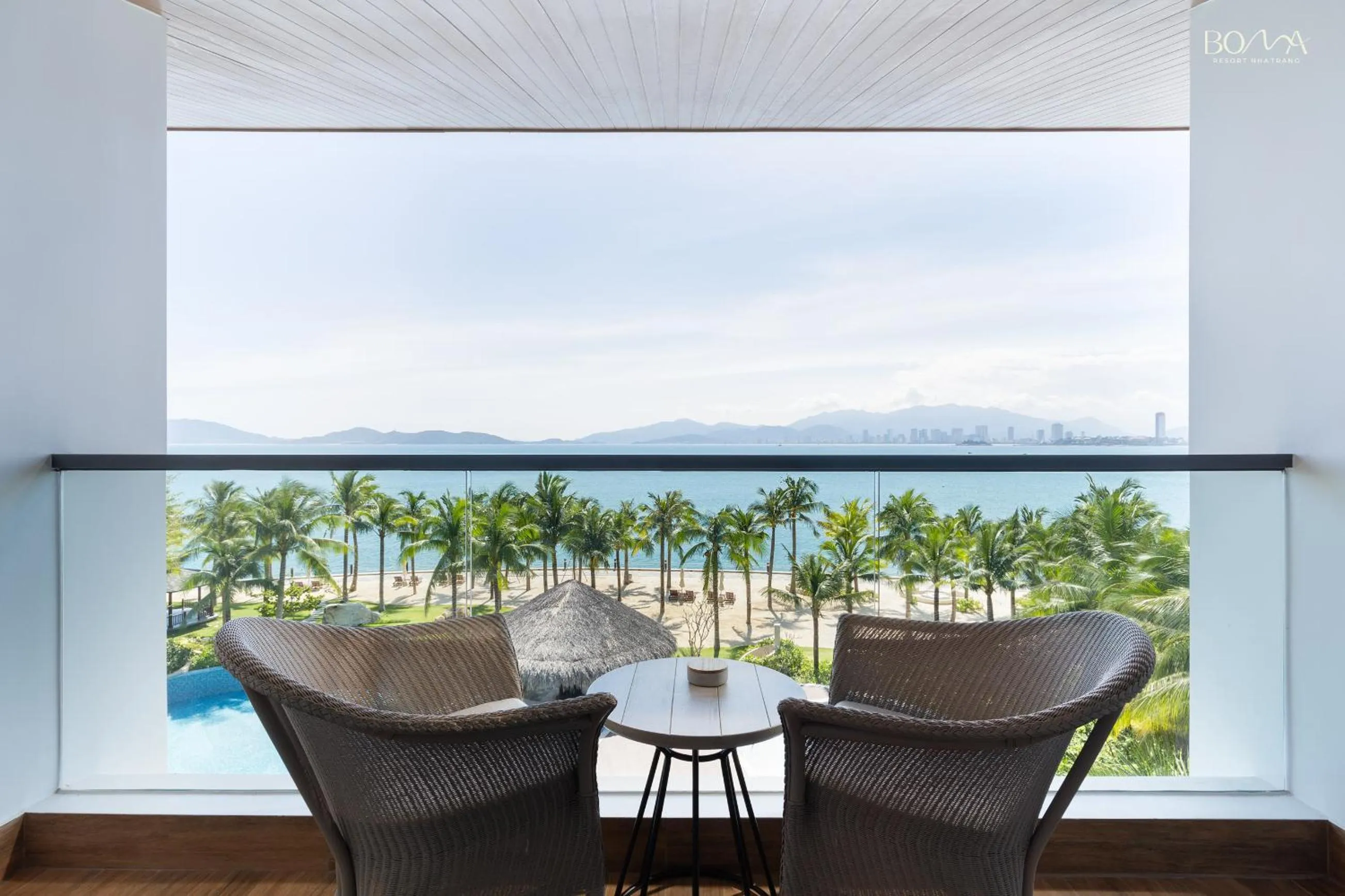 Balcony/Terrace in Boma Resort Nha Trang