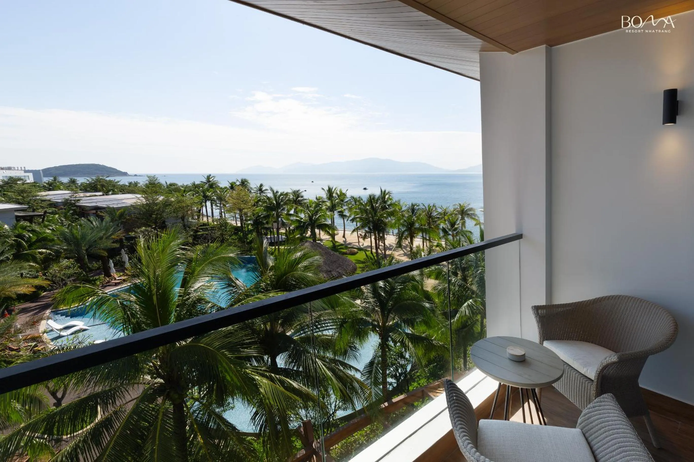 Balcony/Terrace in Boma Resort Nha Trang