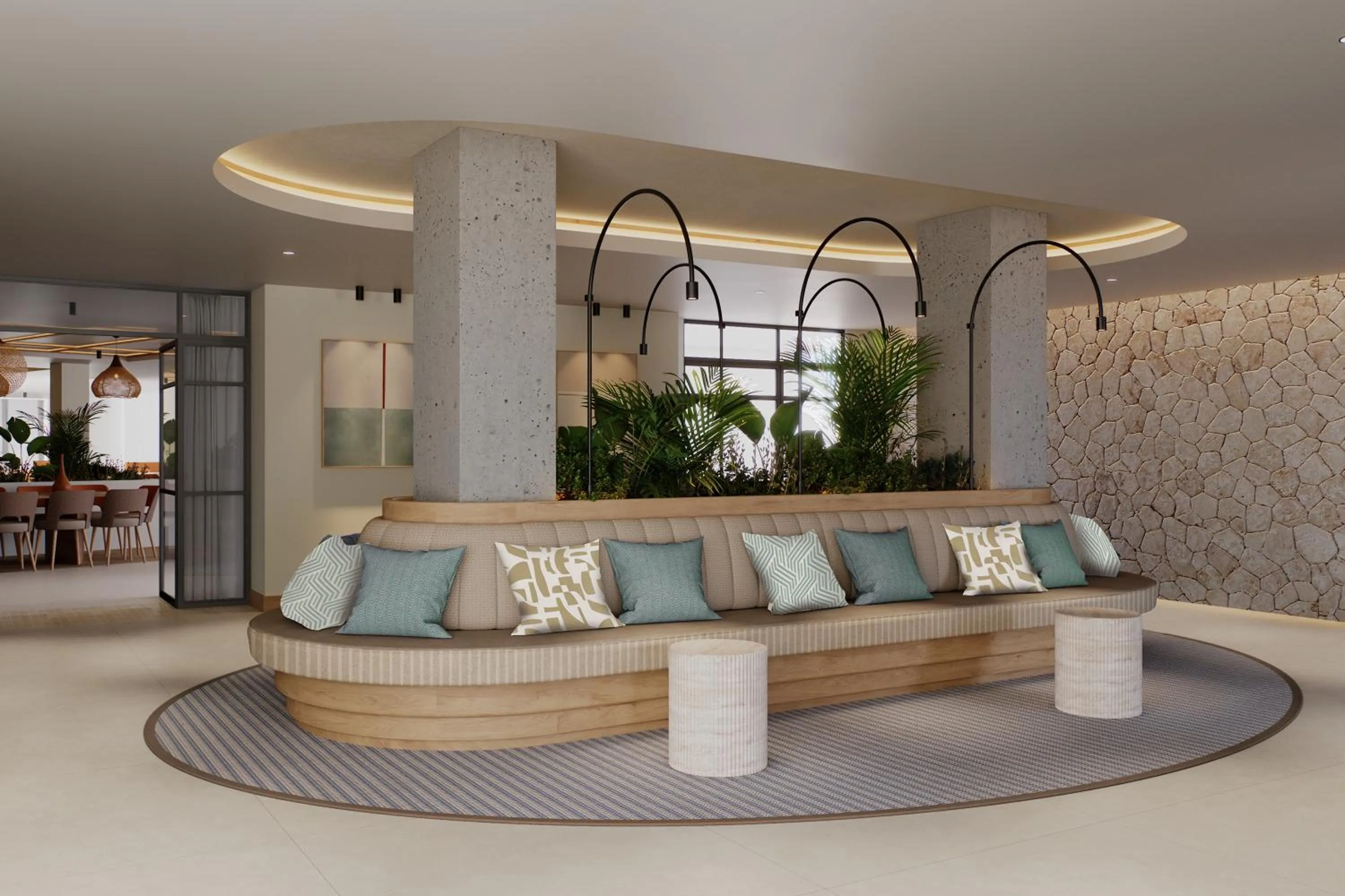 Lobby or reception in Alua Linda Mallorca