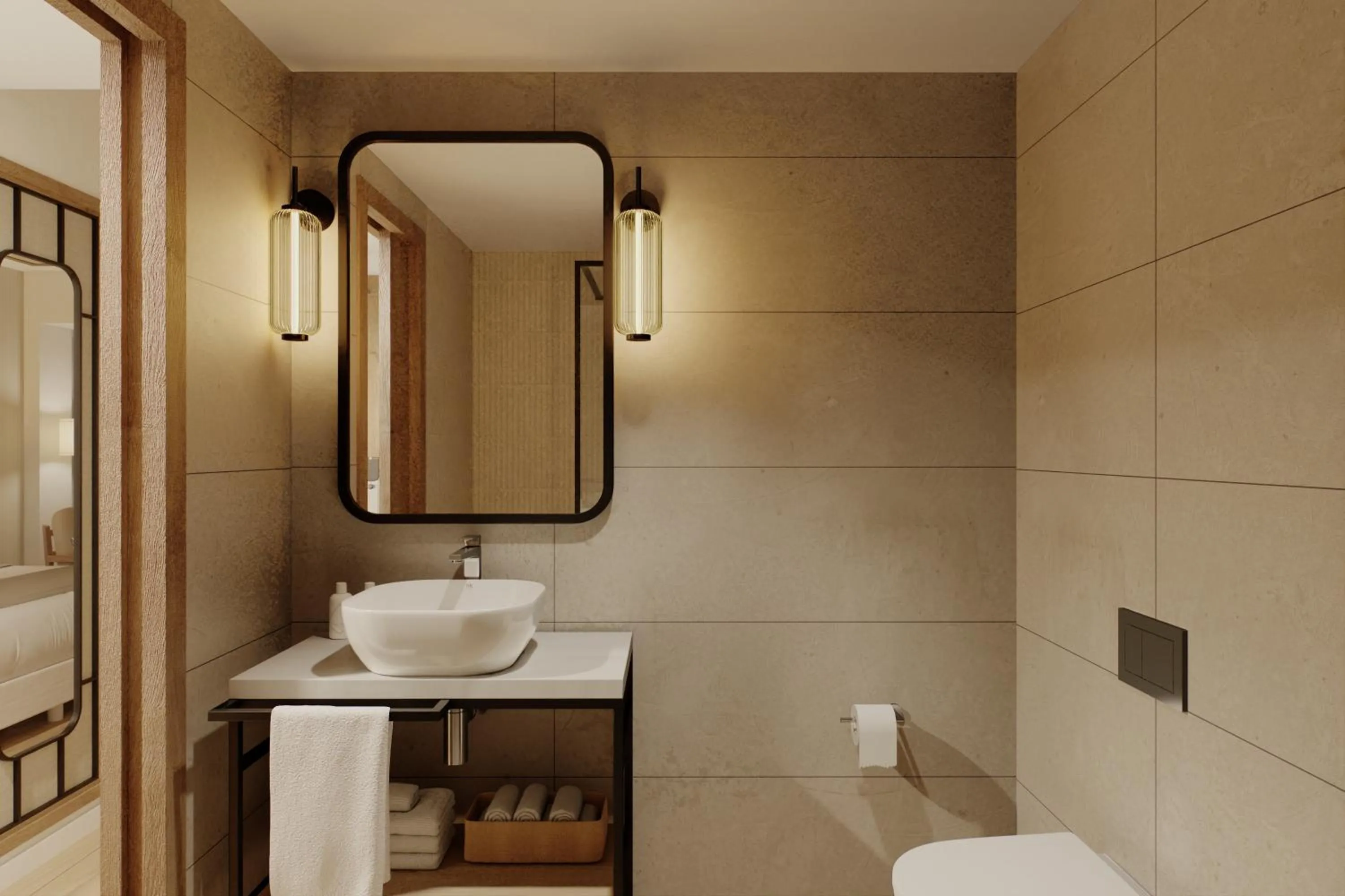 Bathroom in Alua Linda Mallorca