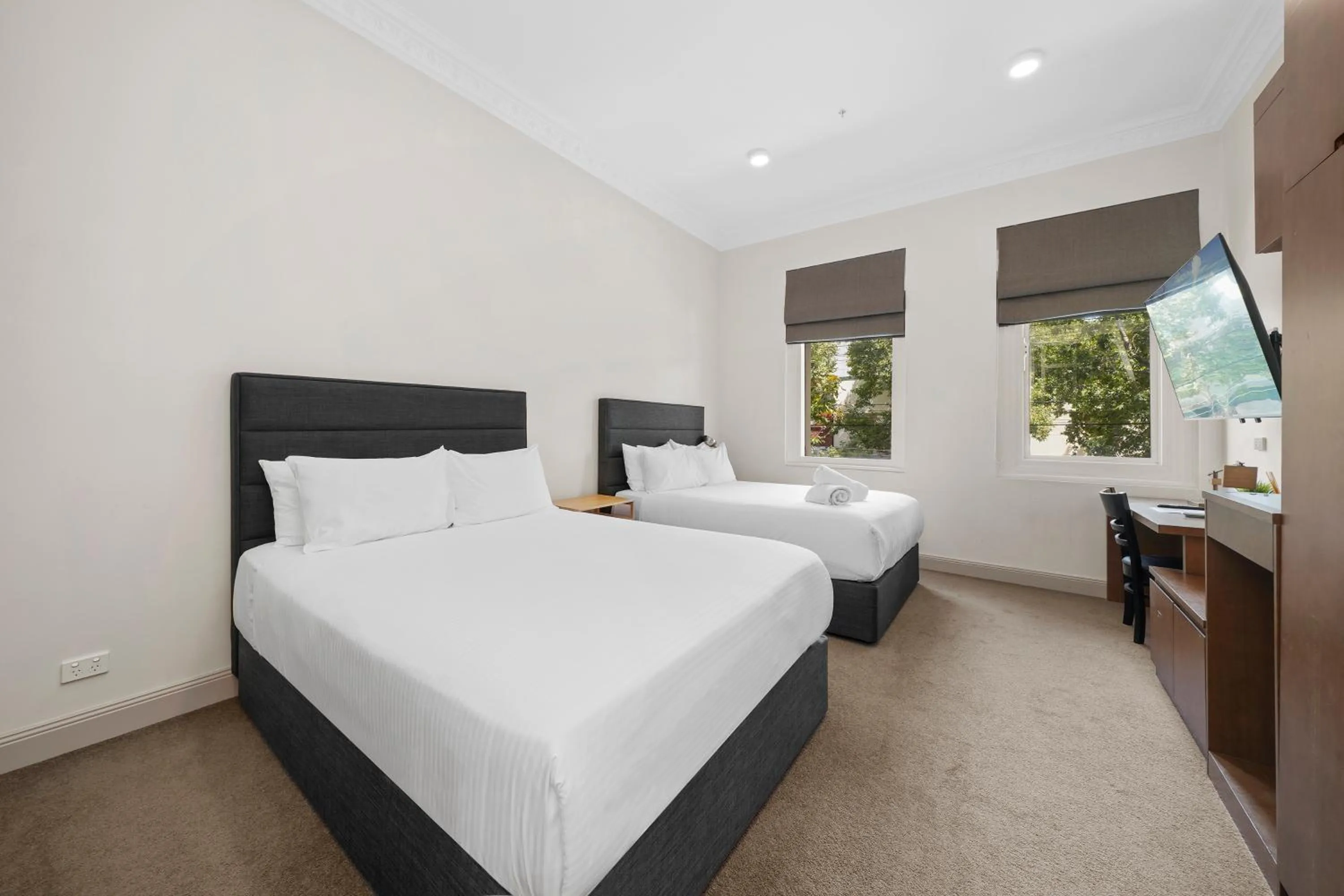 Bed in Clarendon Hotel