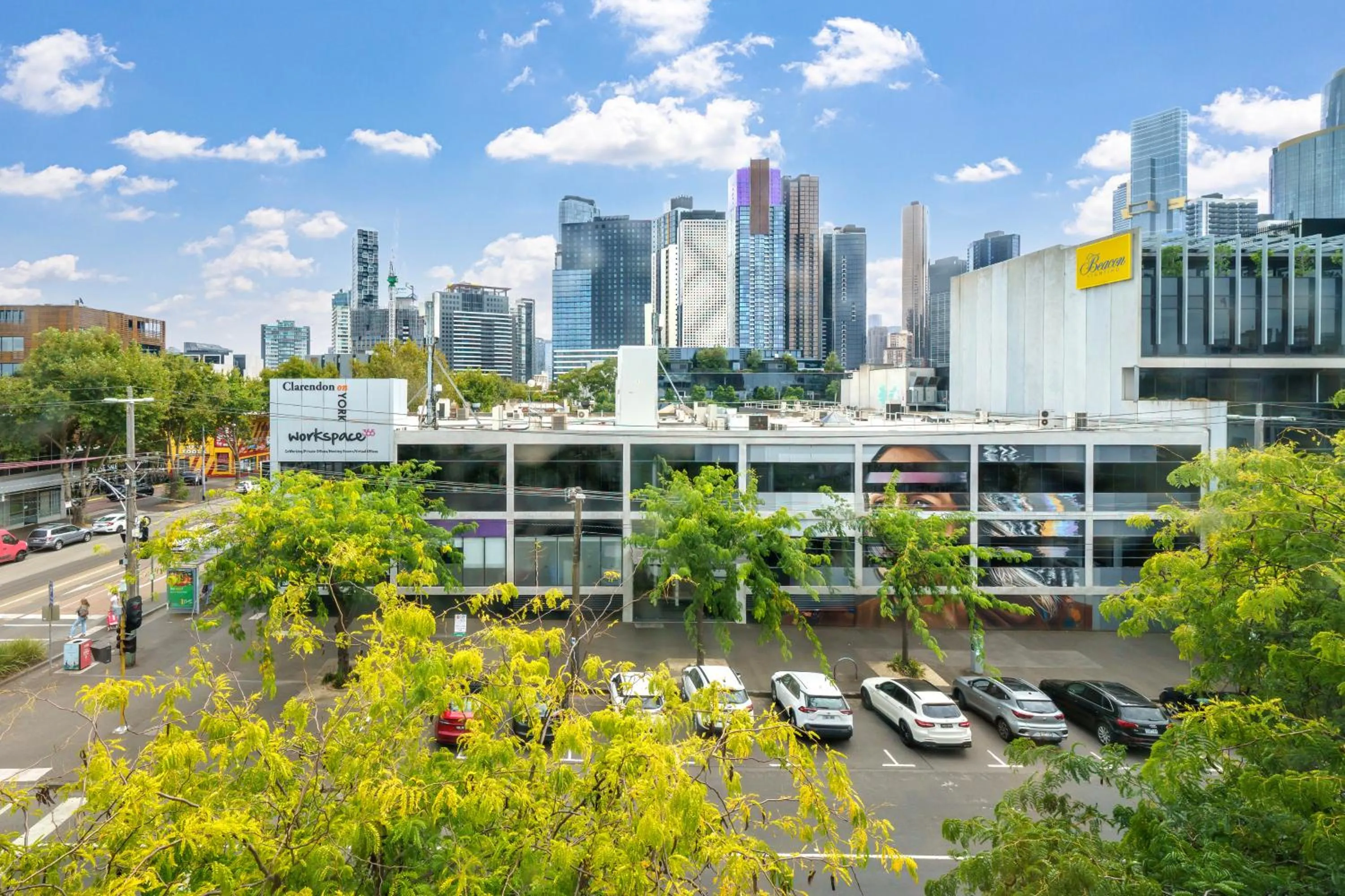 City view in Clarendon Hotel