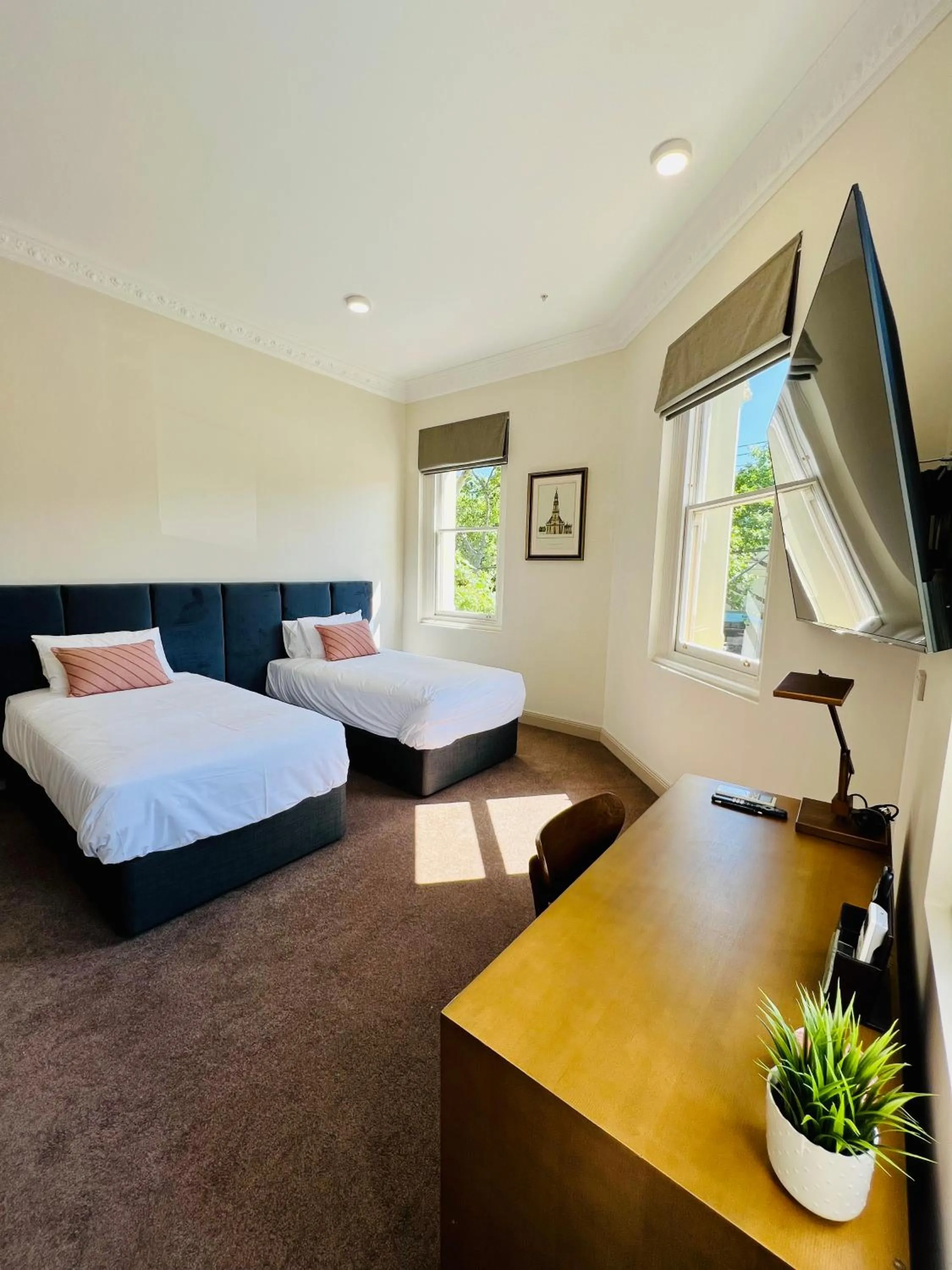 Bed in Clarendon Hotel