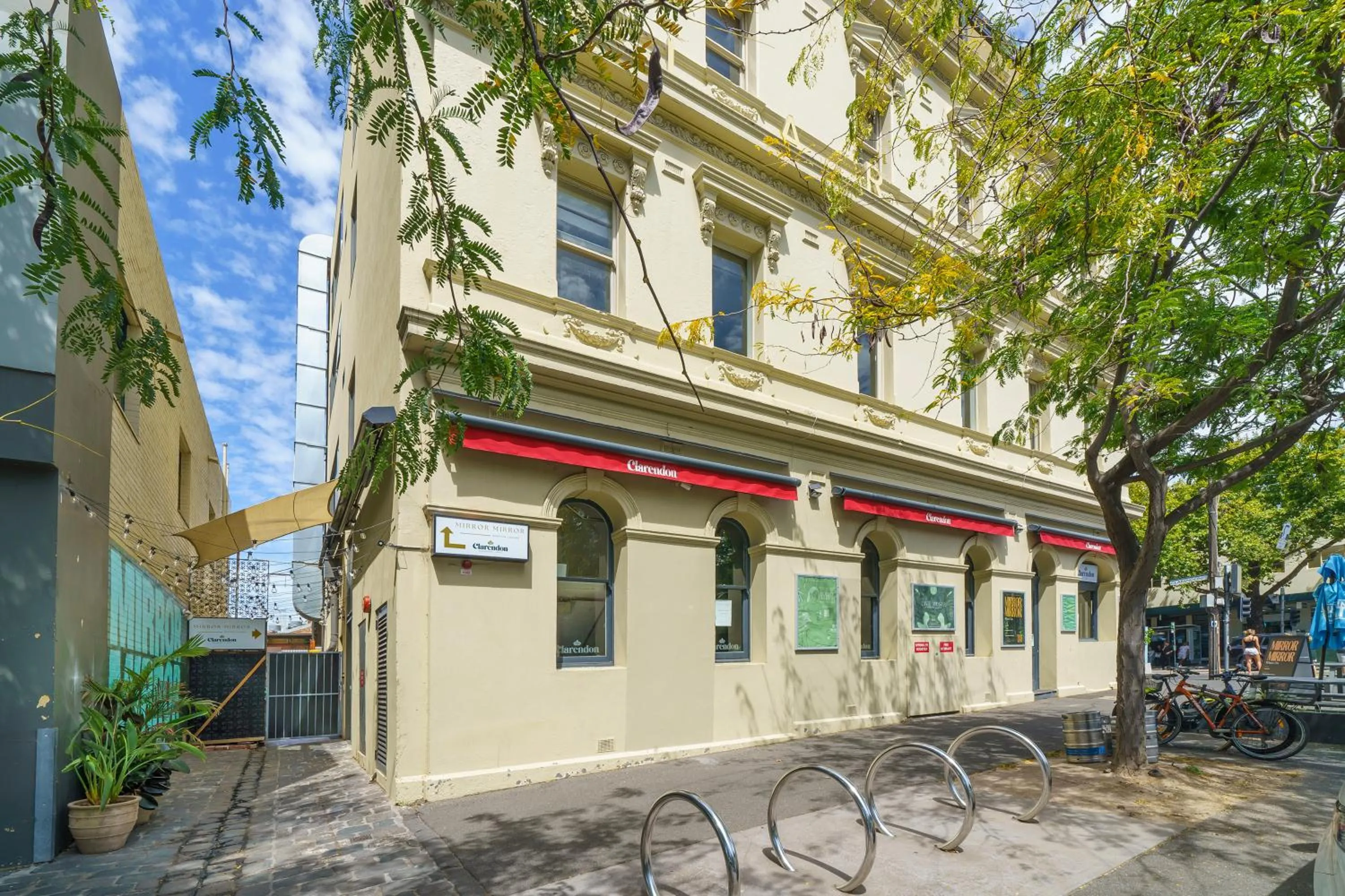 Property building in Clarendon Hotel