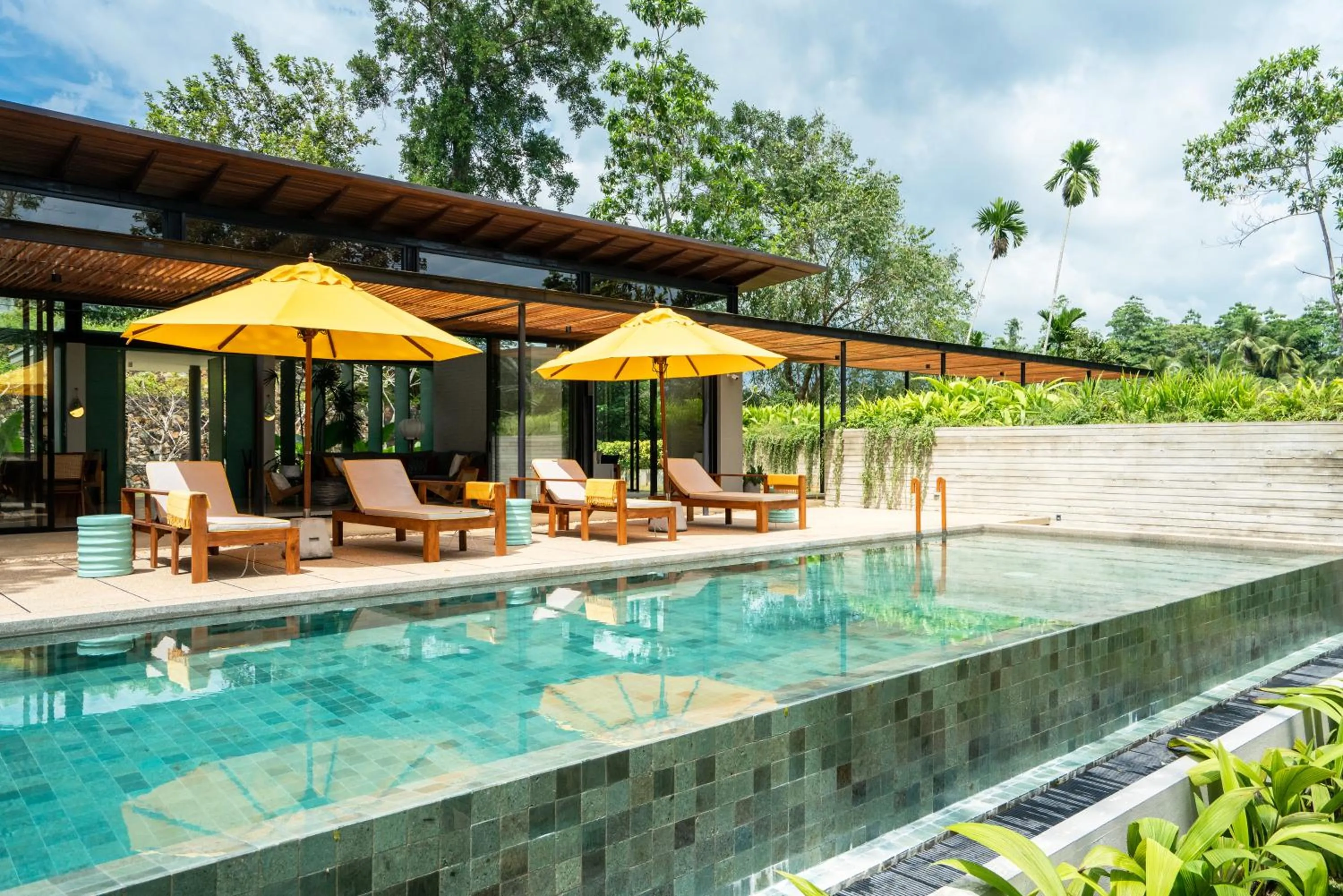 Swimming pool in Villa Alba - Ahangama