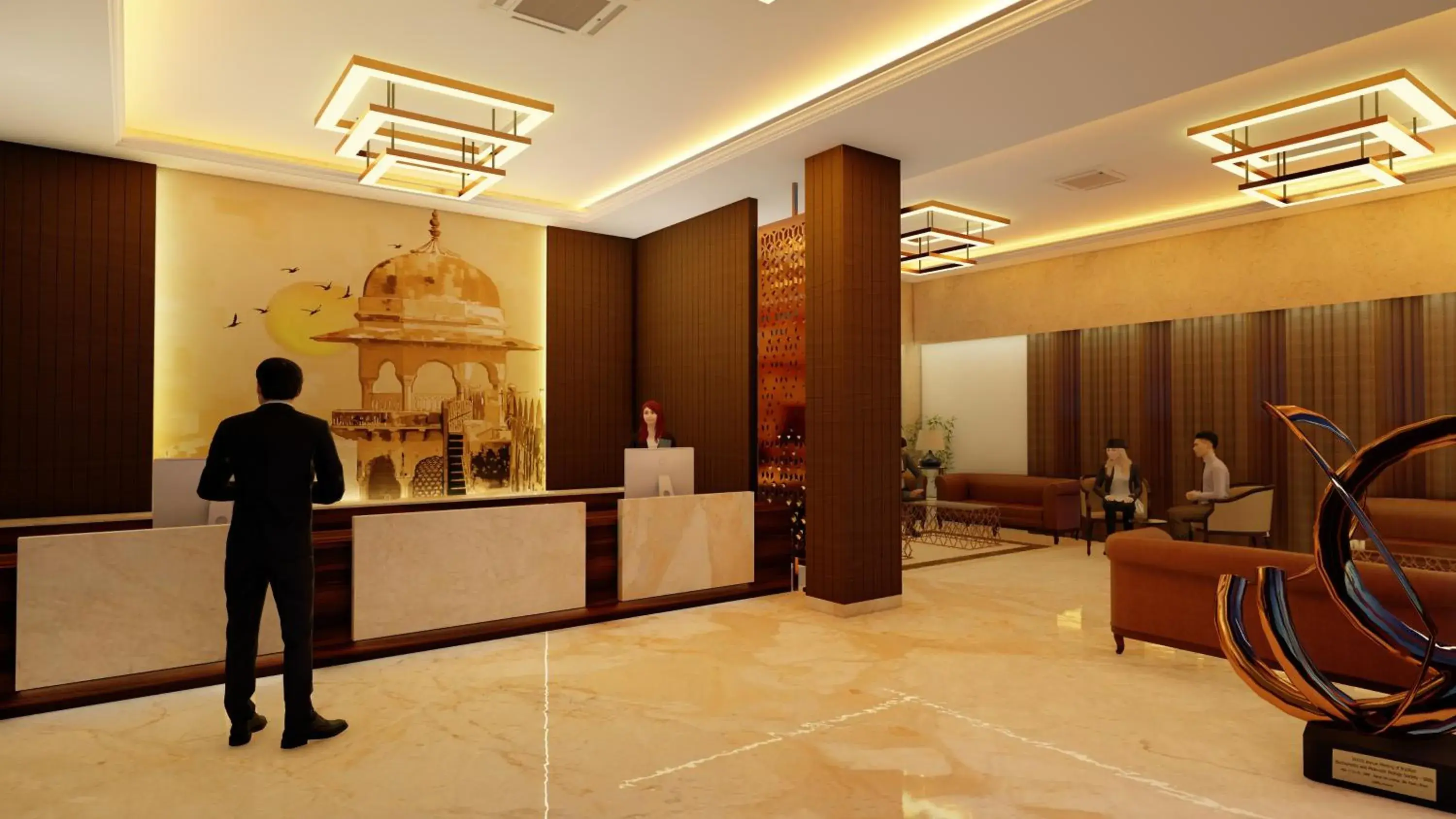 Lobby or reception in Enrise by Sayaji Rewa Lobby or reception in Enrise by Sayaji Rewa
