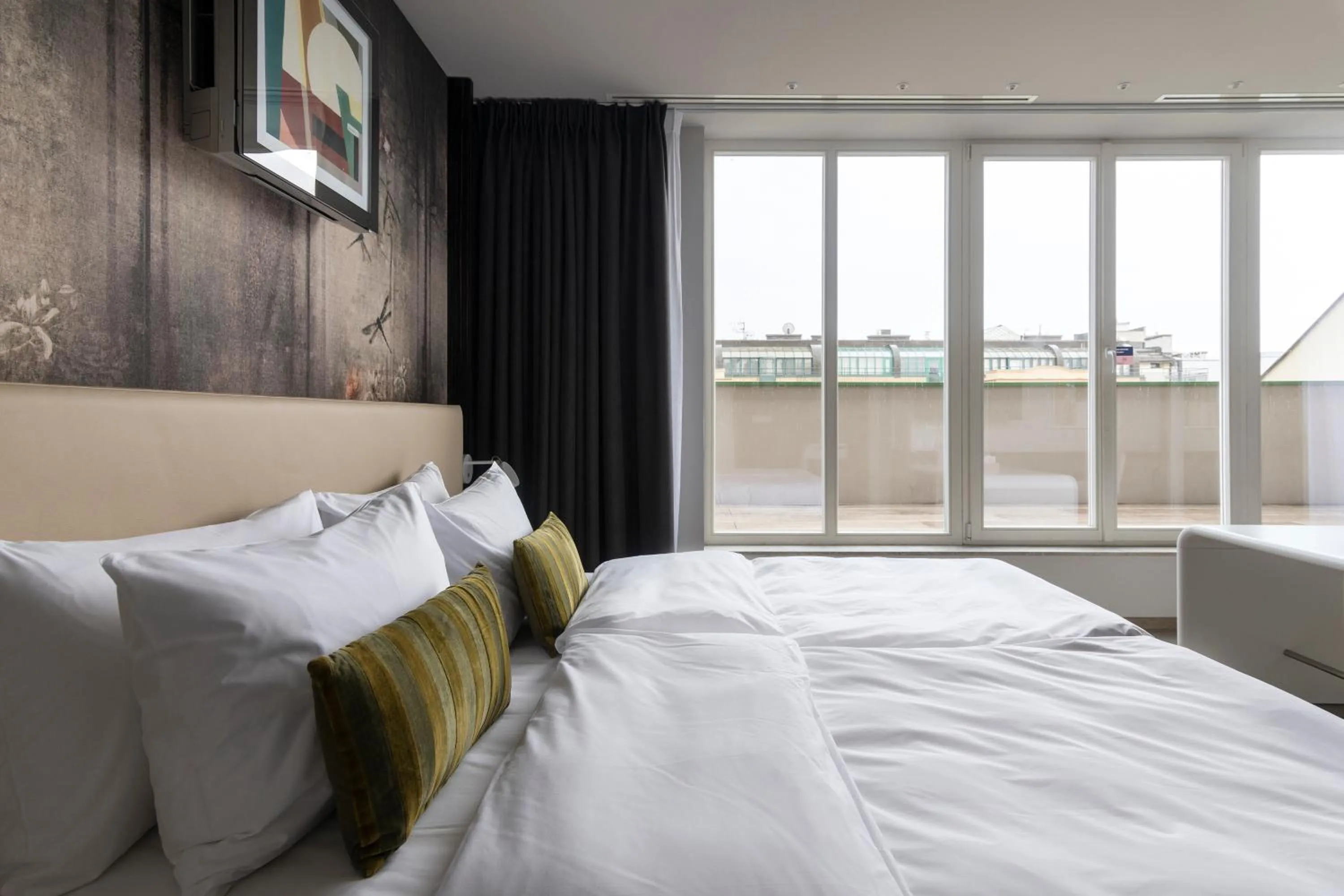 Bed in Numa Prague Poise