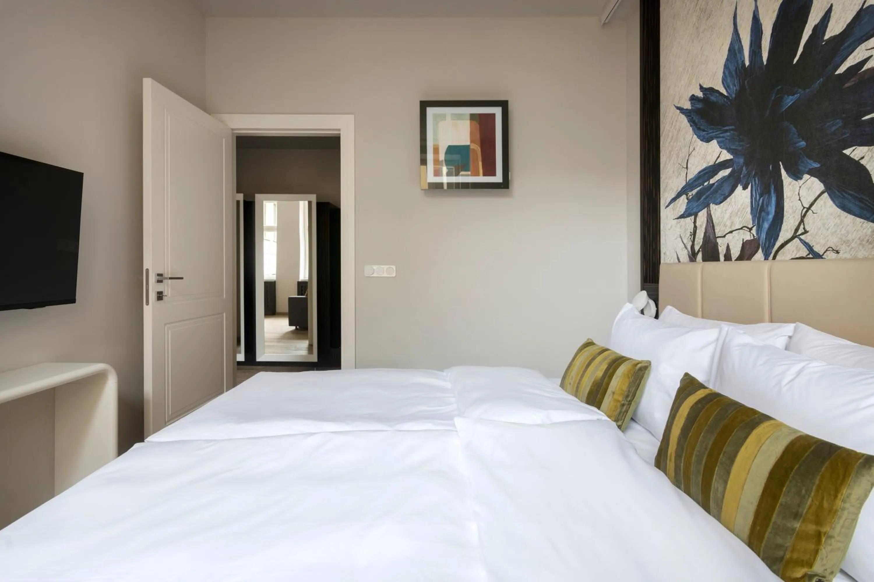 Bed in Numa Prague Poise