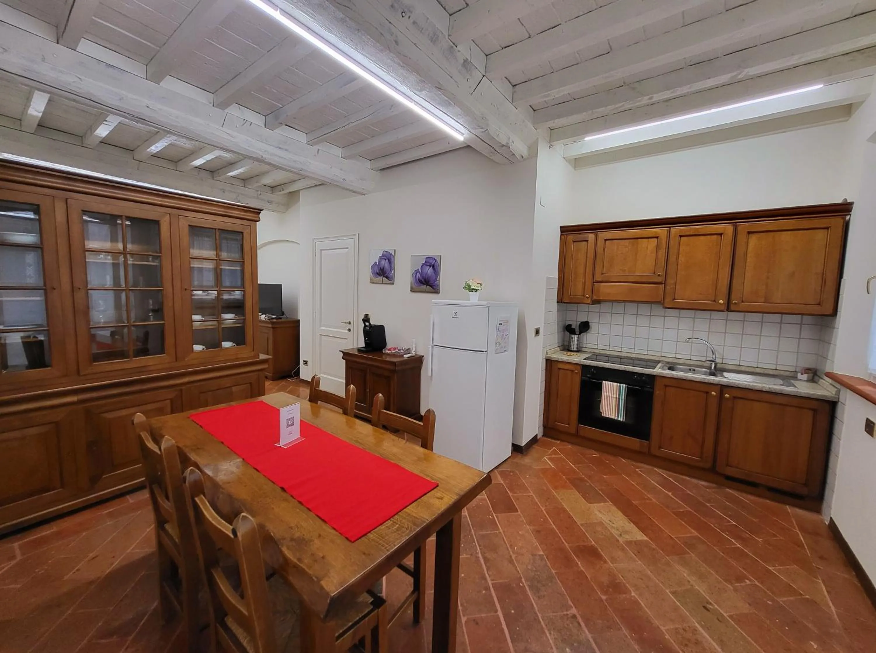 Kitchen or kitchenette in Residence Antico Borgo