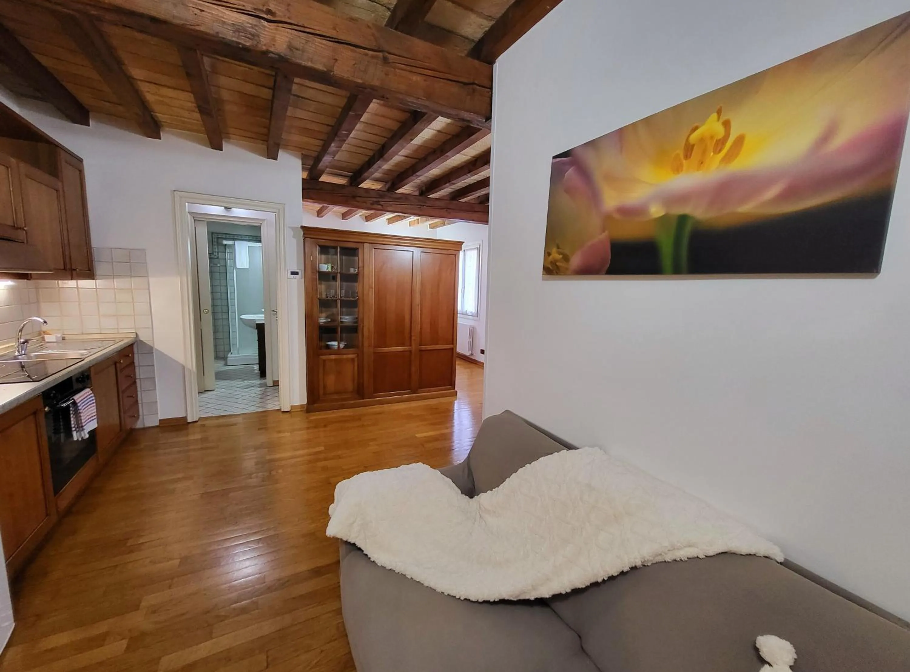 Kitchen or kitchenette in Residence Antico Borgo