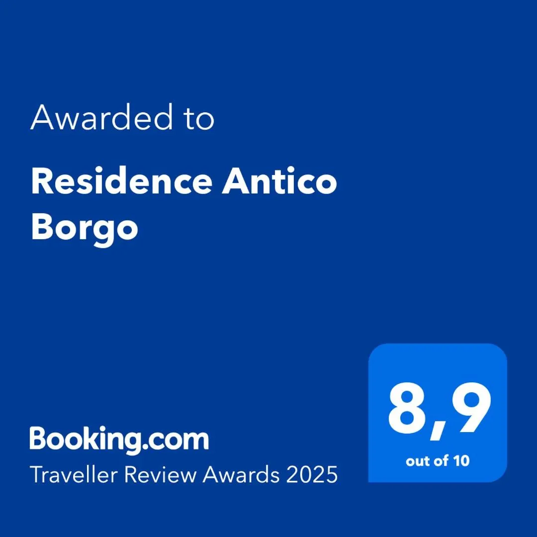 Certificate/Award in Residence Antico Borgo