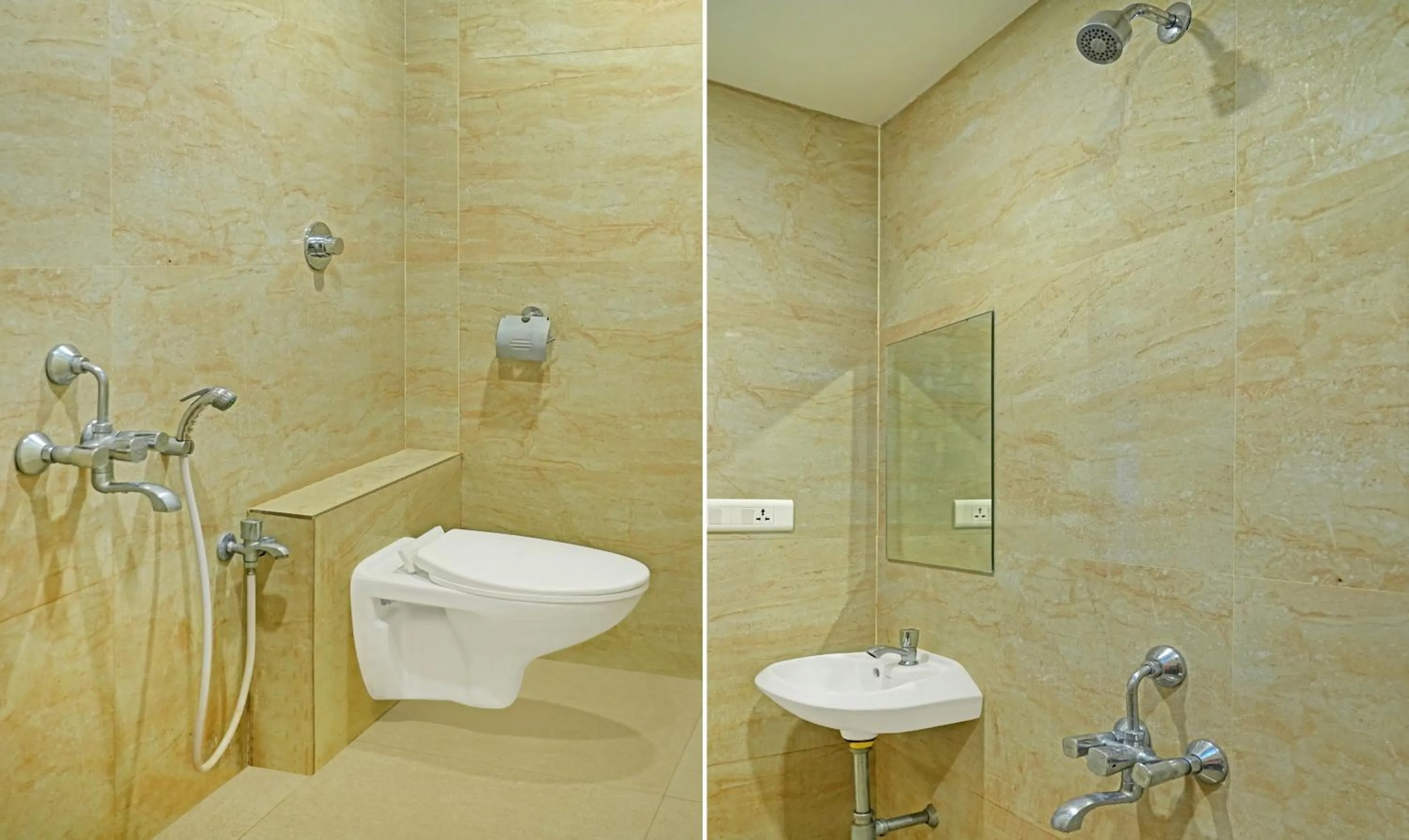 Bathroom in Treebo Trend Jsn Grand