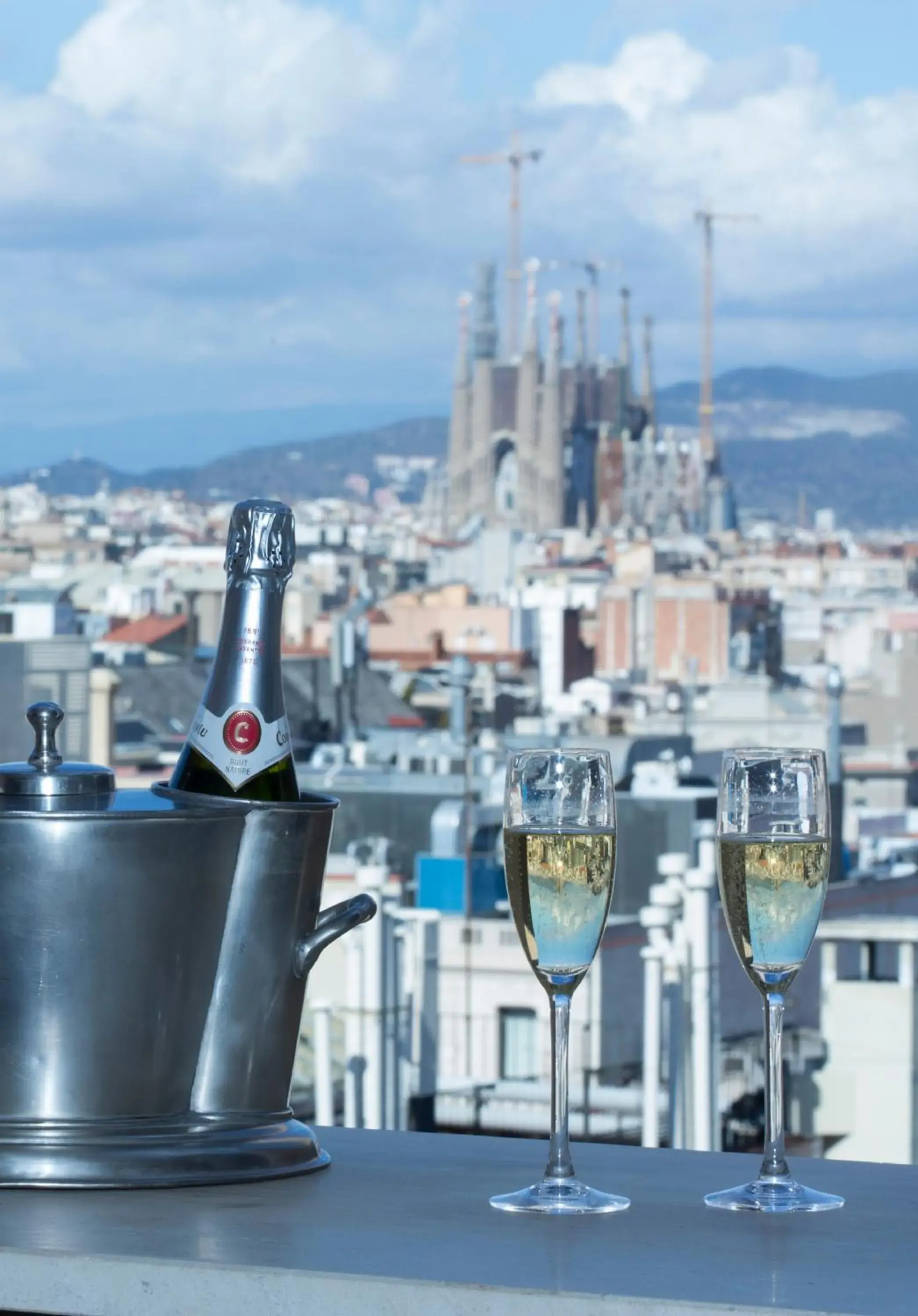 City view in El Avenida Palace City view in El Avenida Palace