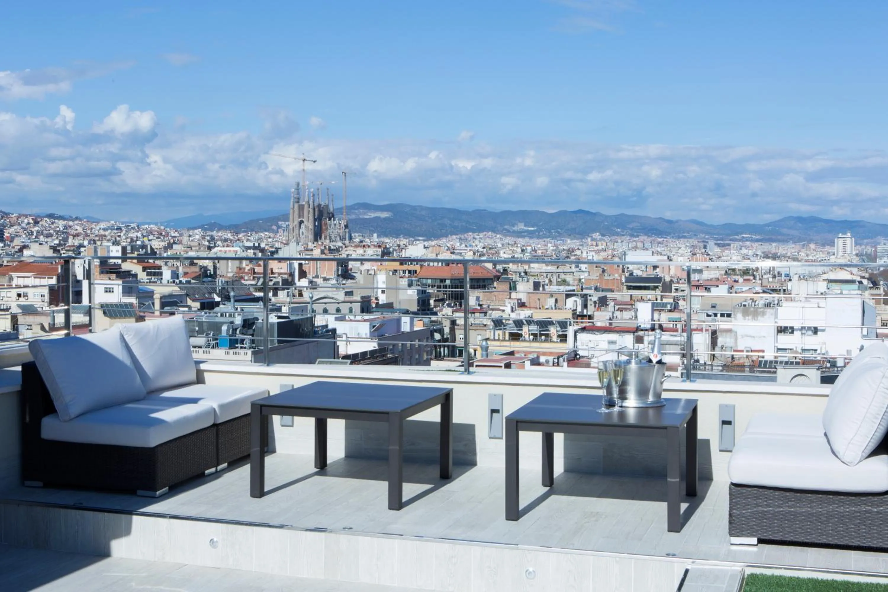 Solarium in El Avenida Palace