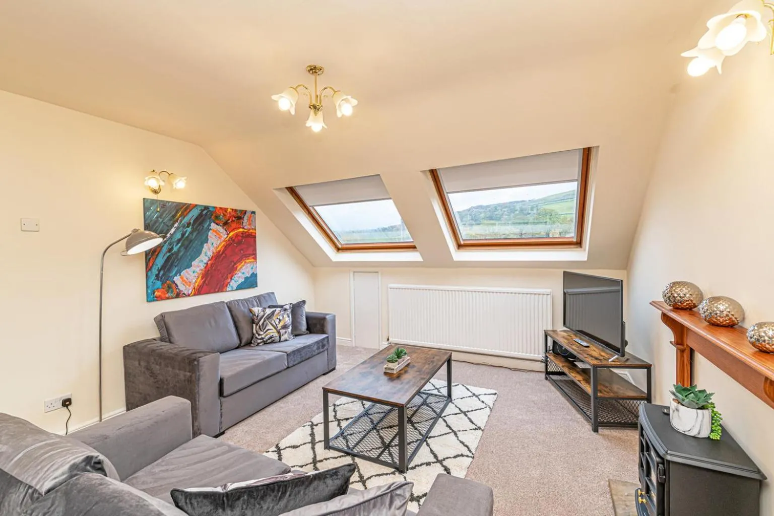 Living room in Bridge End Mill by Guestz