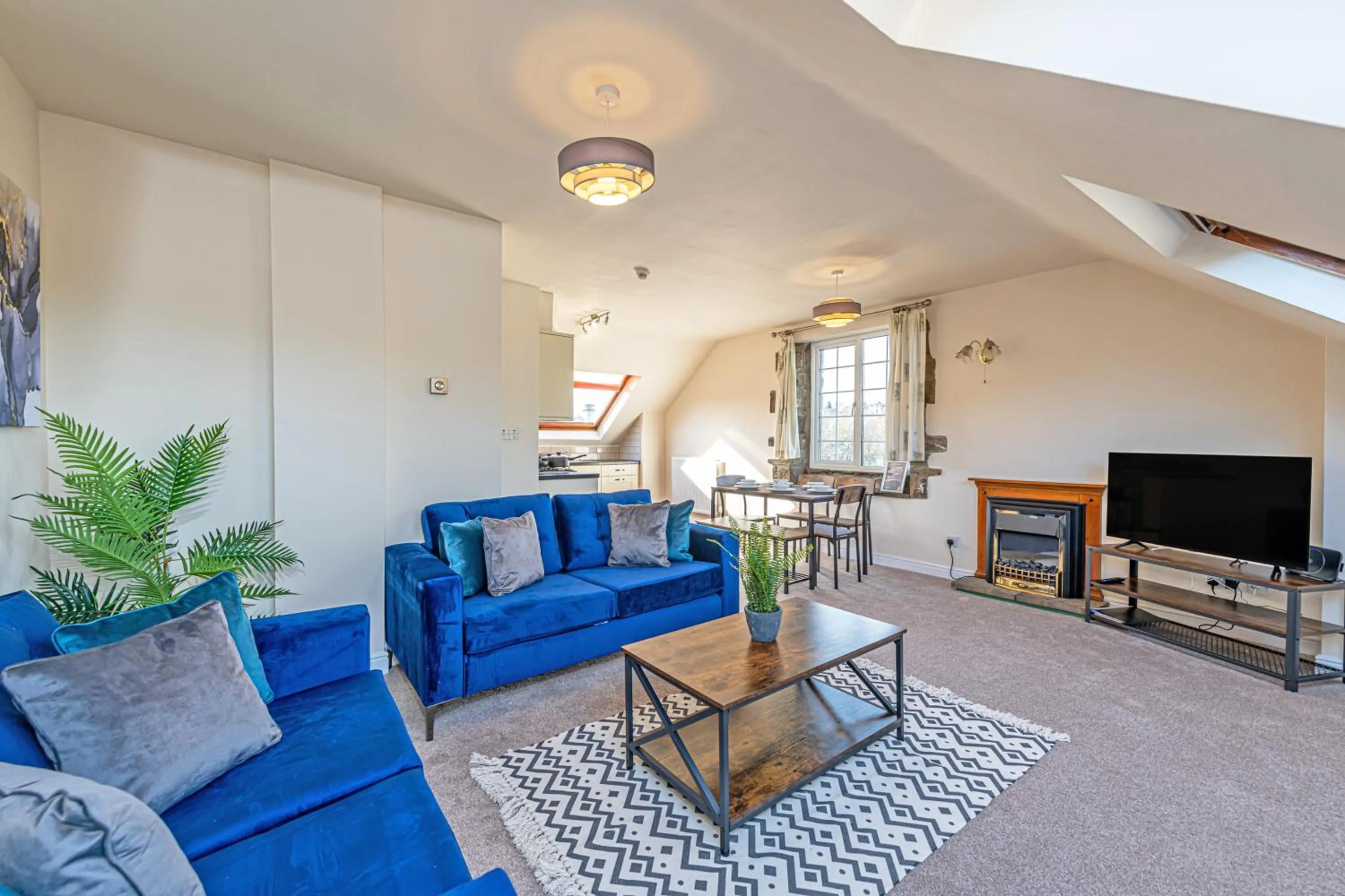 Living room in Bridge End Mill by Guestz