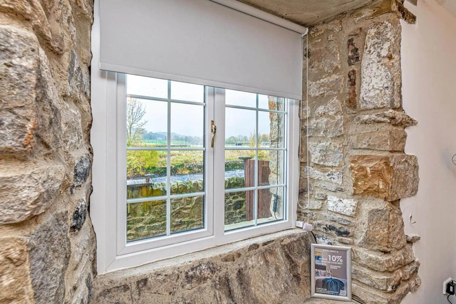 View (from property/room) in Bridge End Mill by Guestz