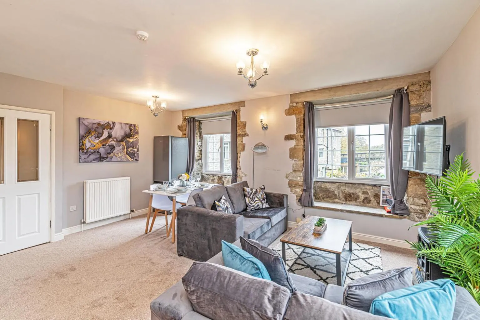 Living room in Bridge End Mill by Guestz