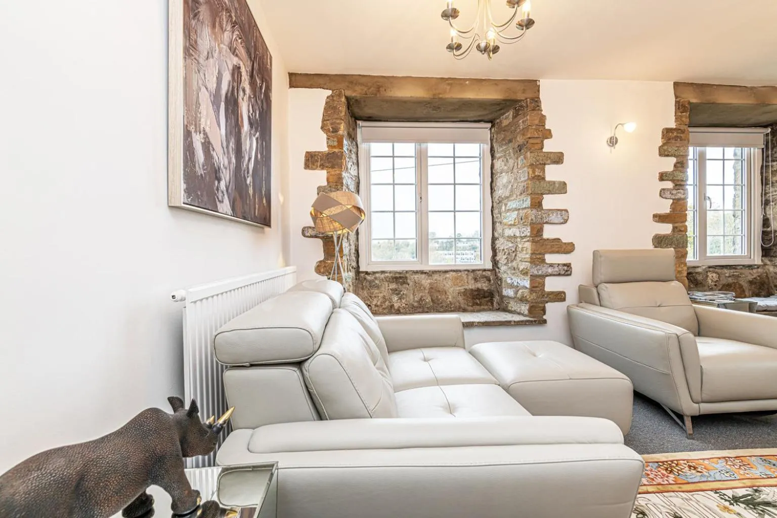 Living room in Bridge End Mill by Guestz