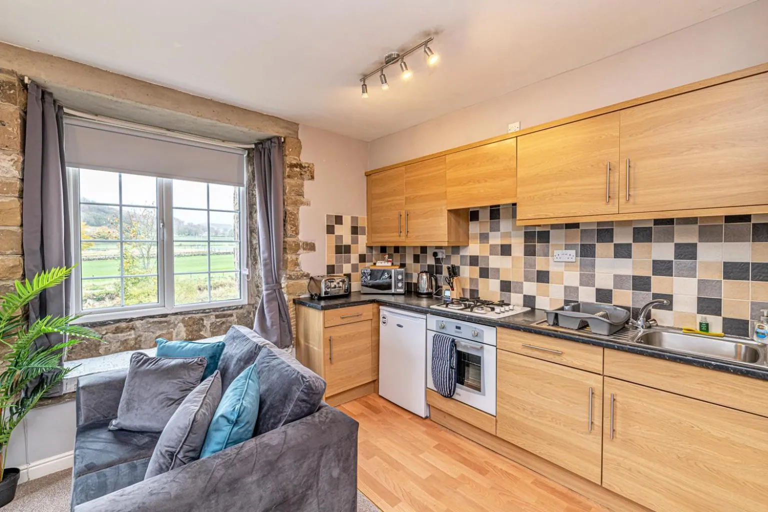 Living room in Bridge End Mill by Guestz