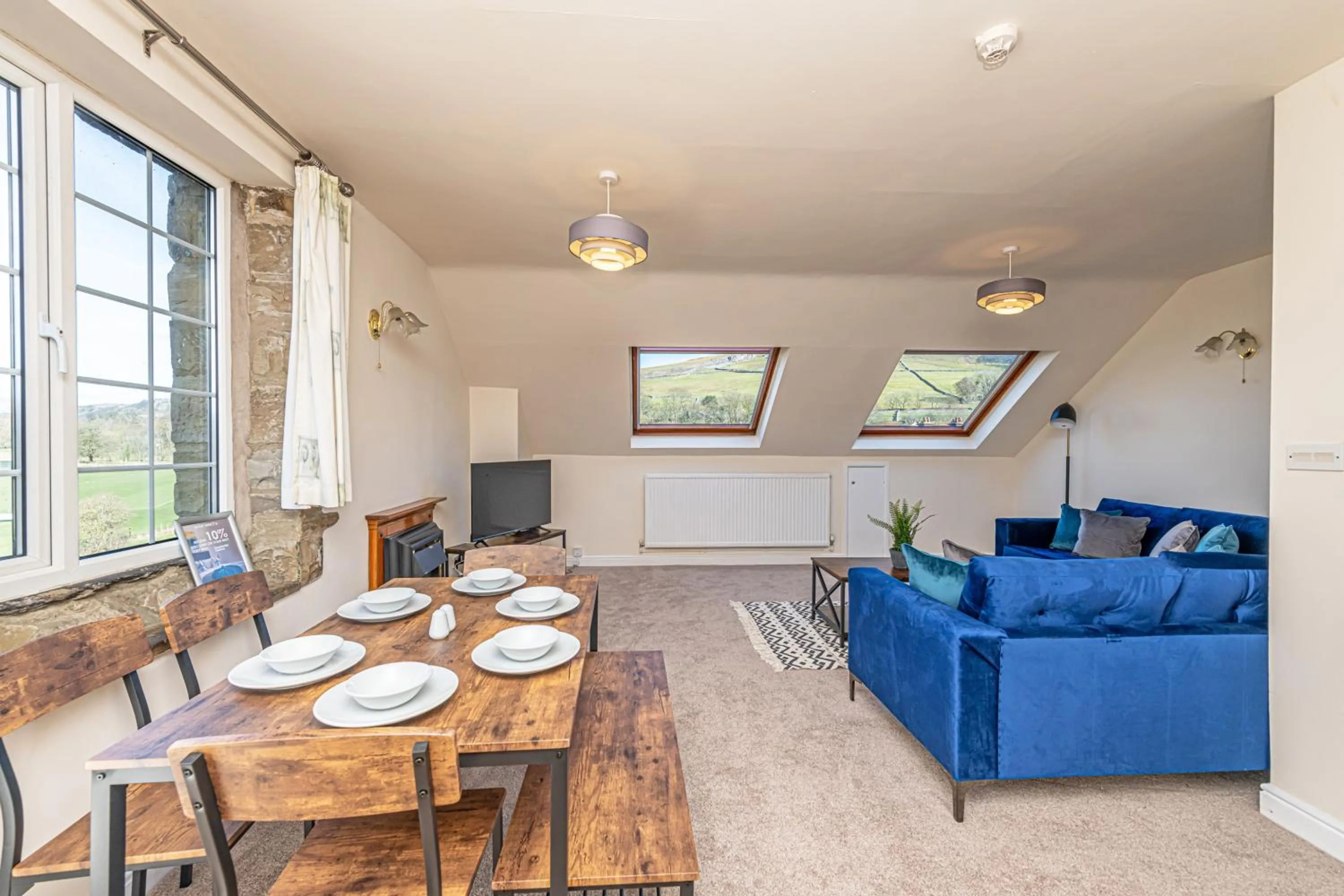 Living room in Bridge End Mill by Guestz