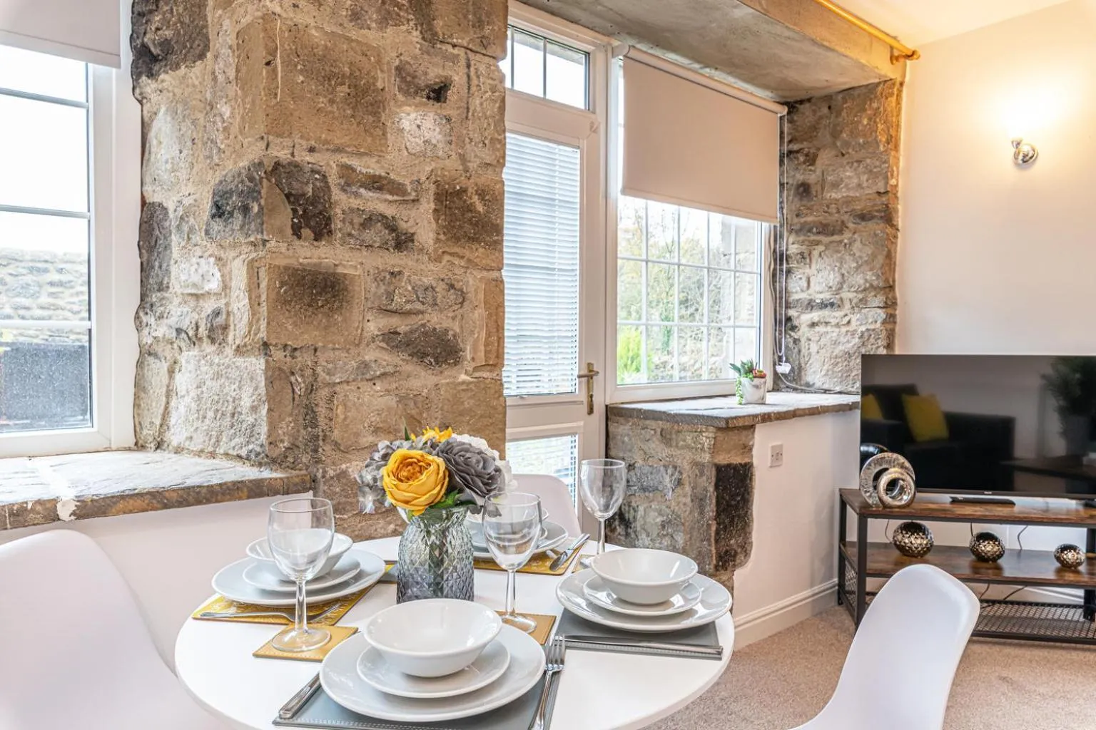 Dining area in Bridge End Mill by Guestz