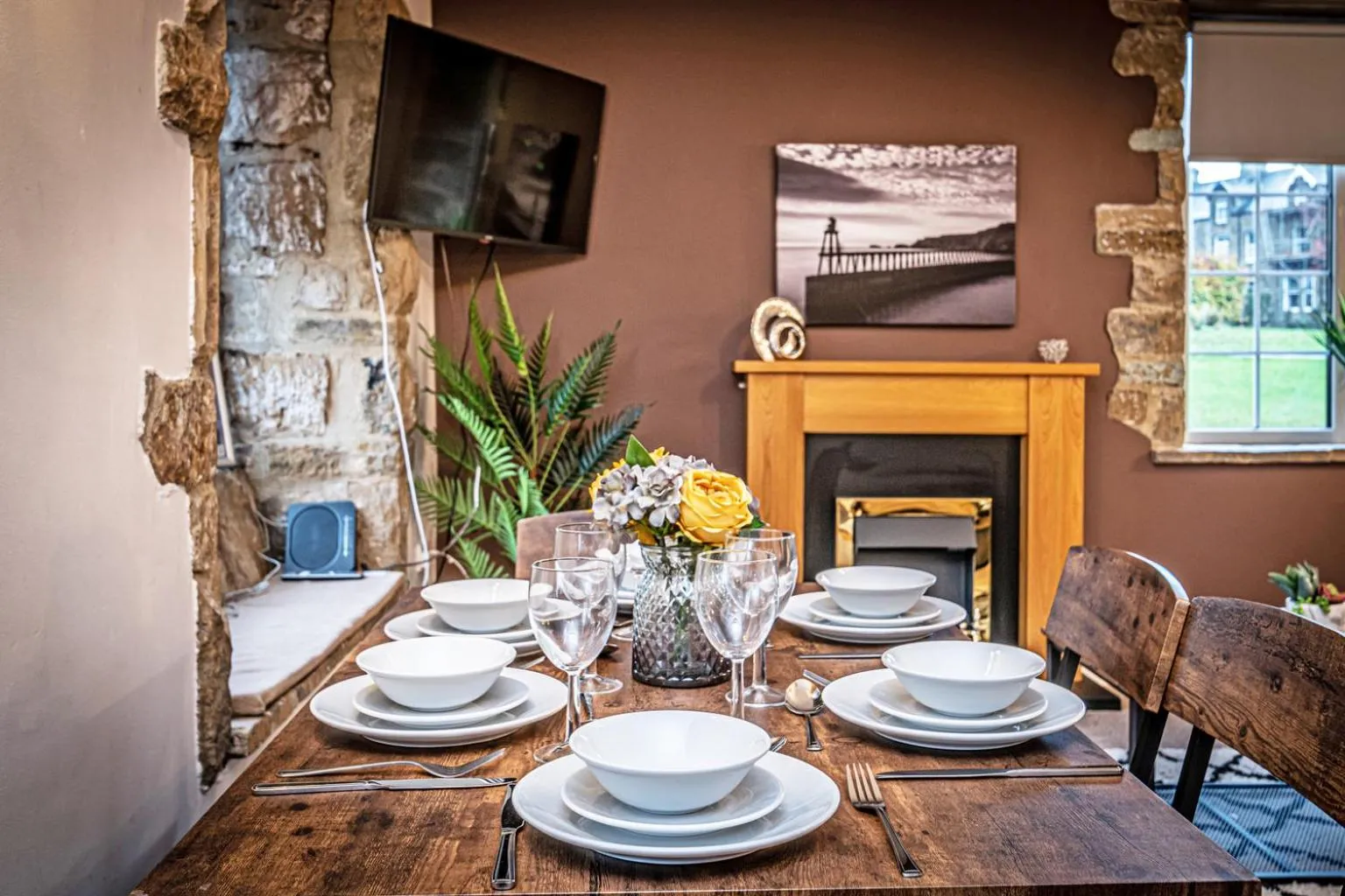 Dining area in Bridge End Mill by Guestz