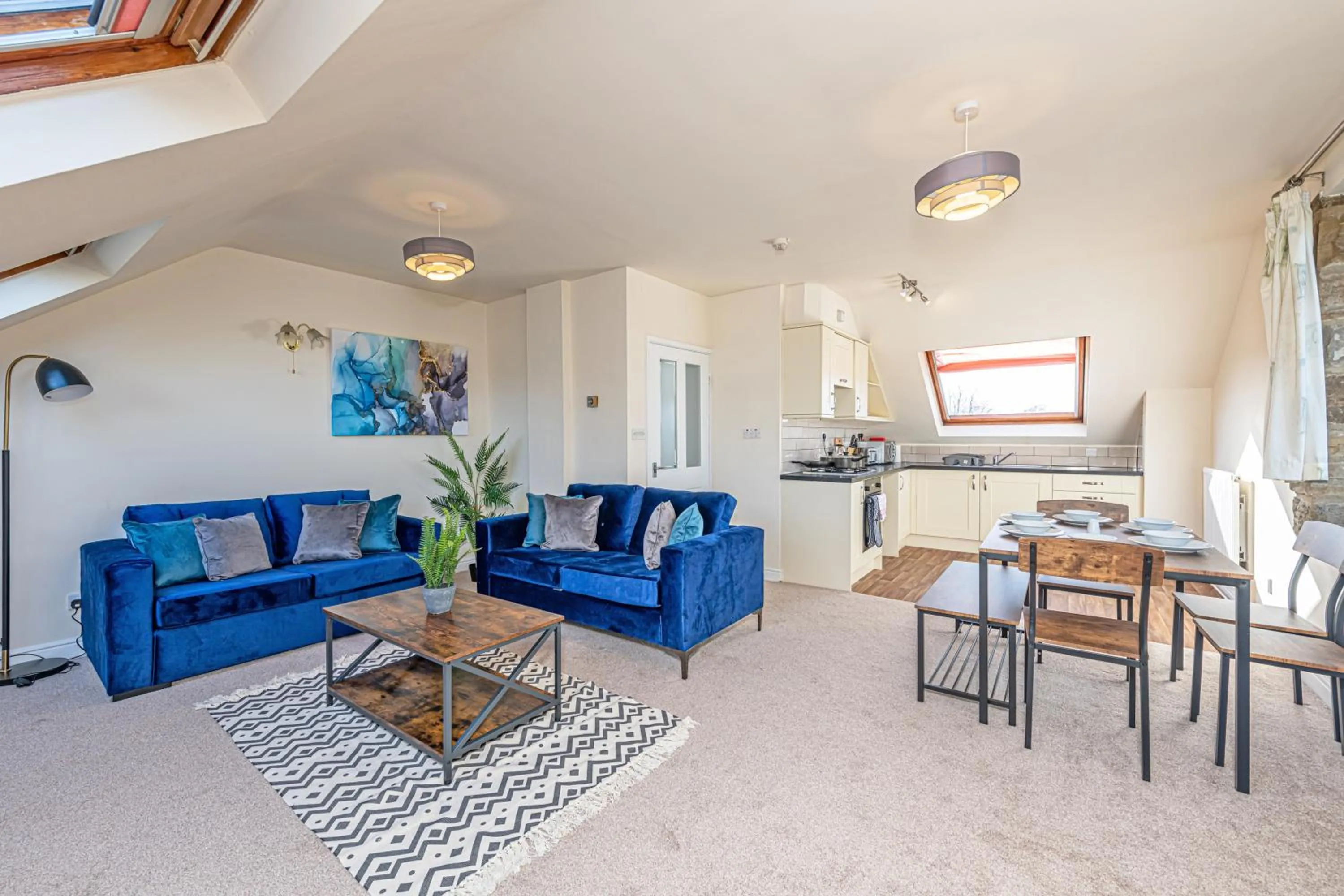 Living room in Bridge End Mill by Guestz