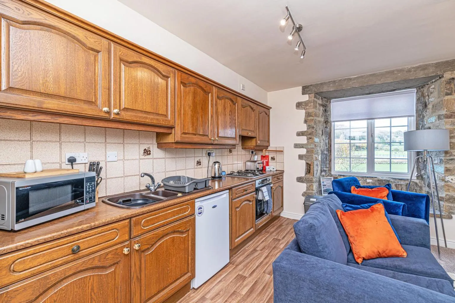 kitchen in Bridge End Mill by Guestz