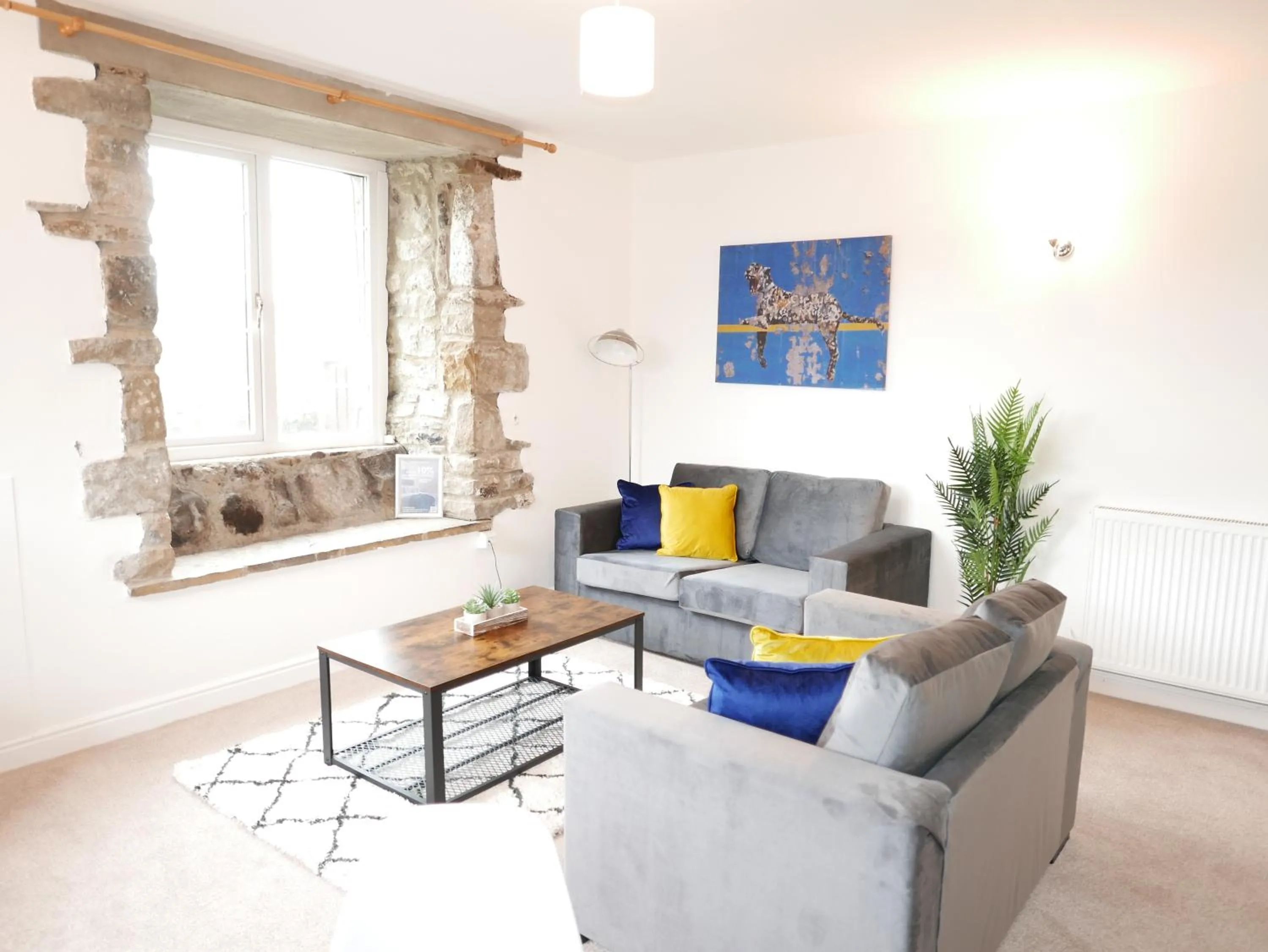 Living room in Bridge End Mill by Guestz