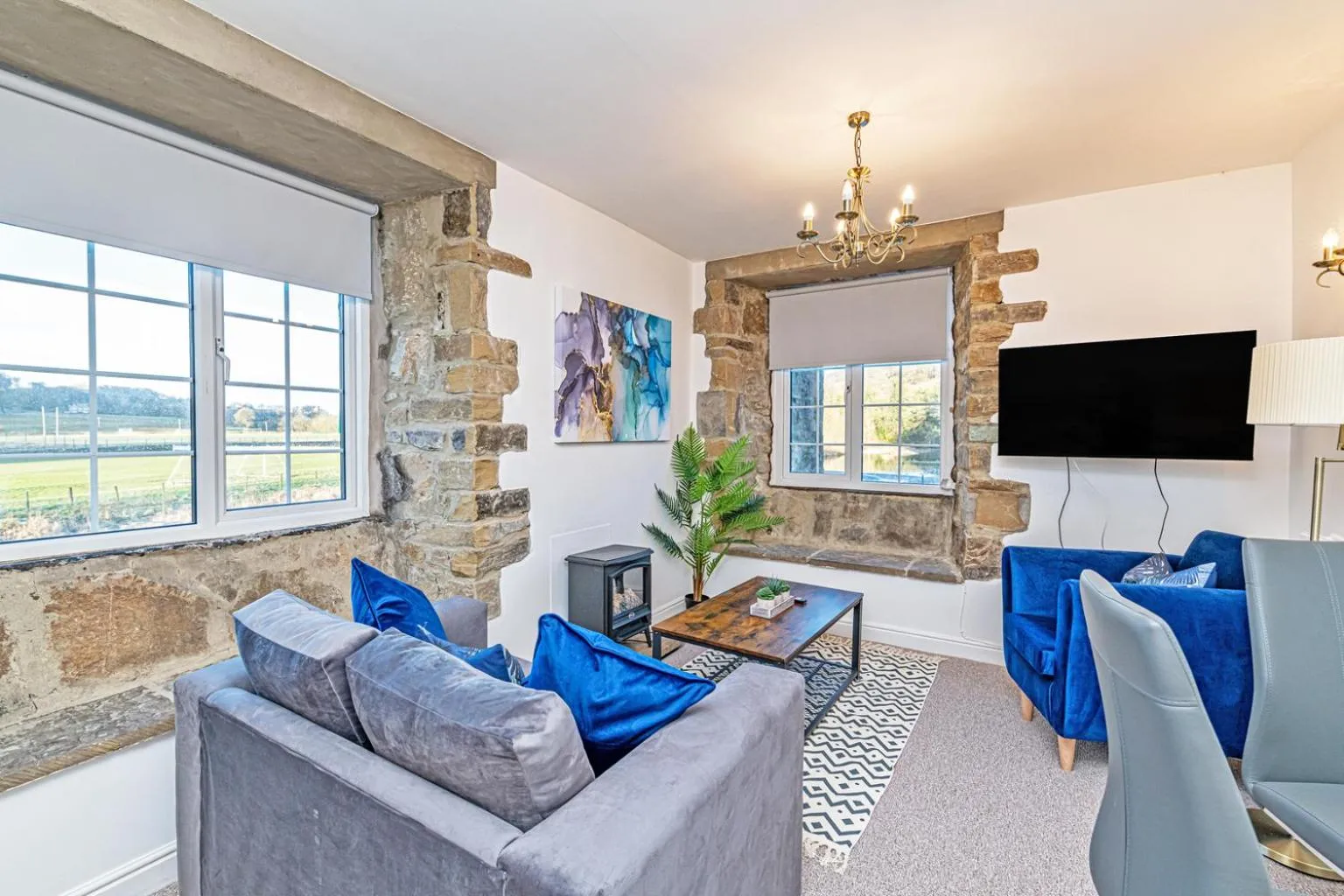 Living room in Bridge End Mill by Guestz