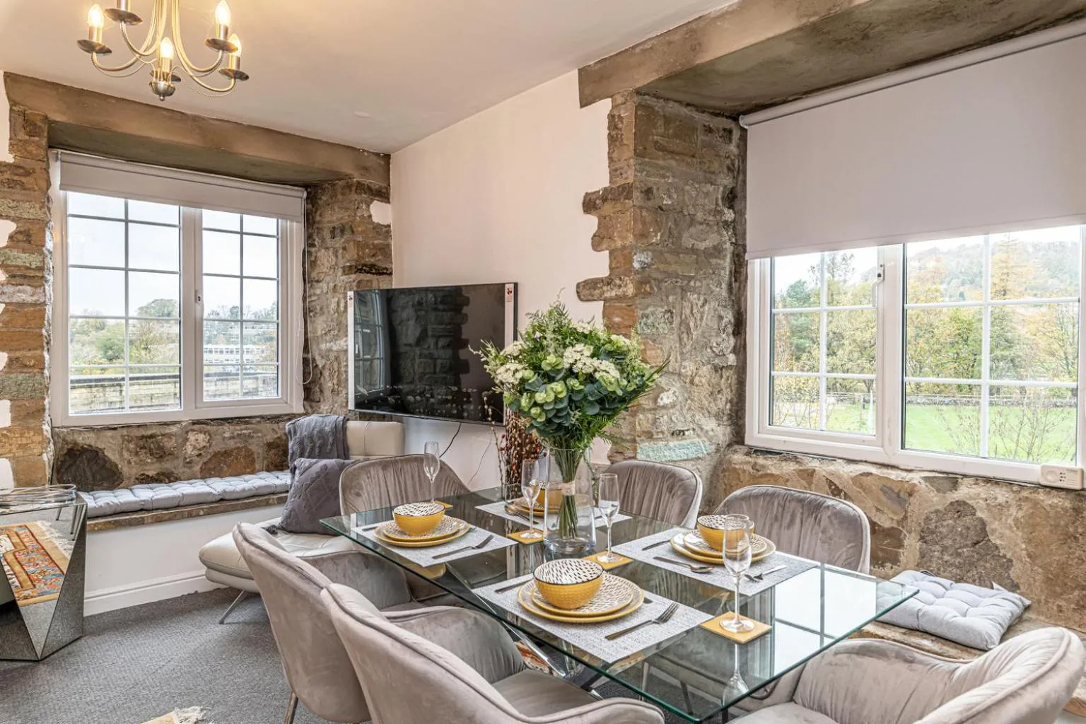 Dining area in Bridge End Mill by Guestz