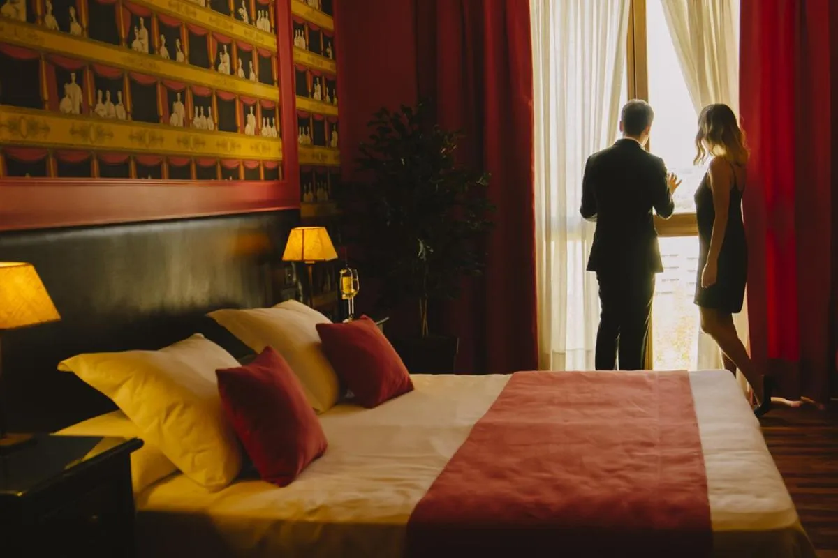 Bed in Hotel Vinícola Real-200 Monges