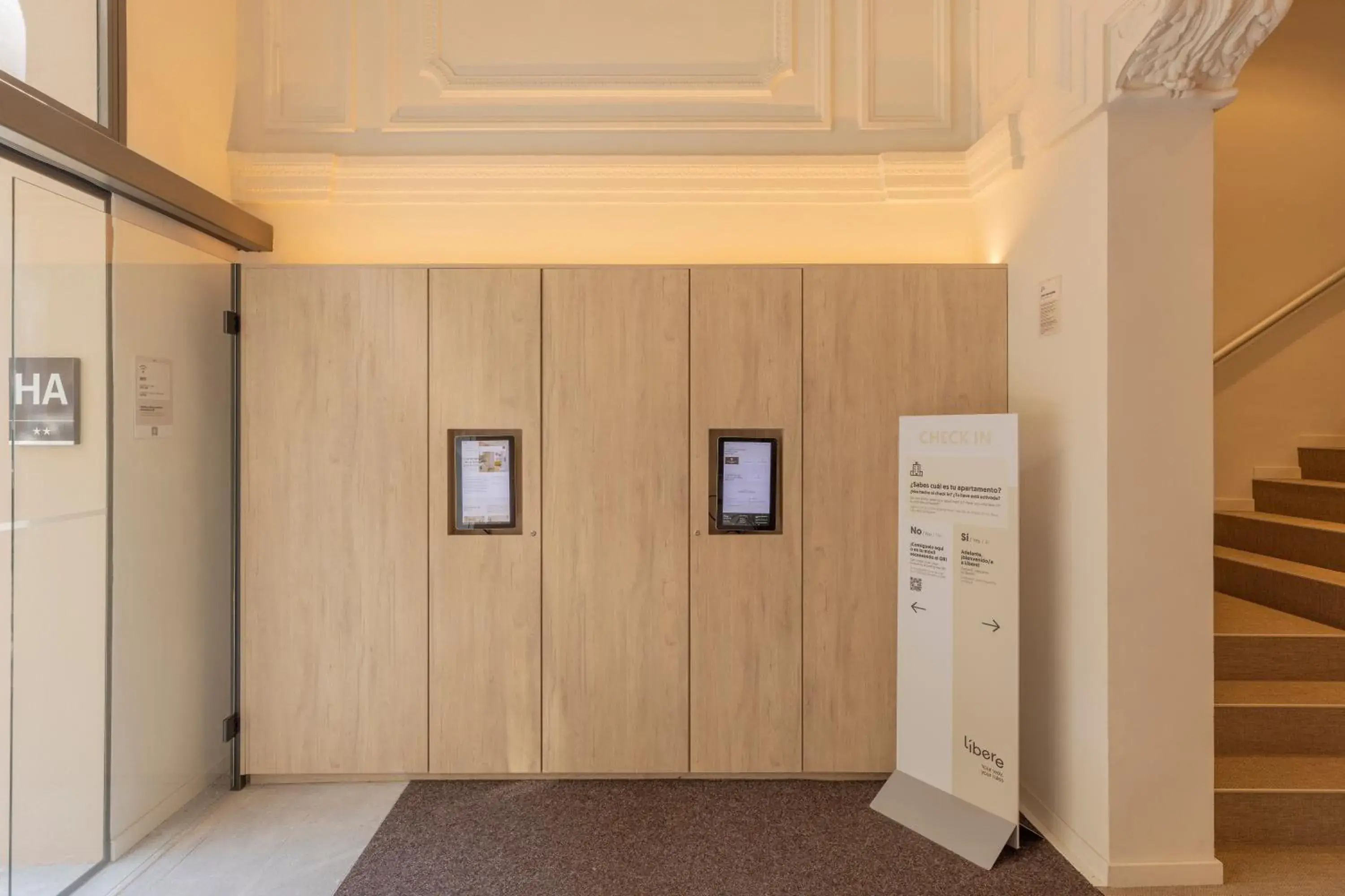 Lobby or reception in Líbere Barcelona Sant Antoni Lobby or reception in Líbere Barcelona Sant Antoni