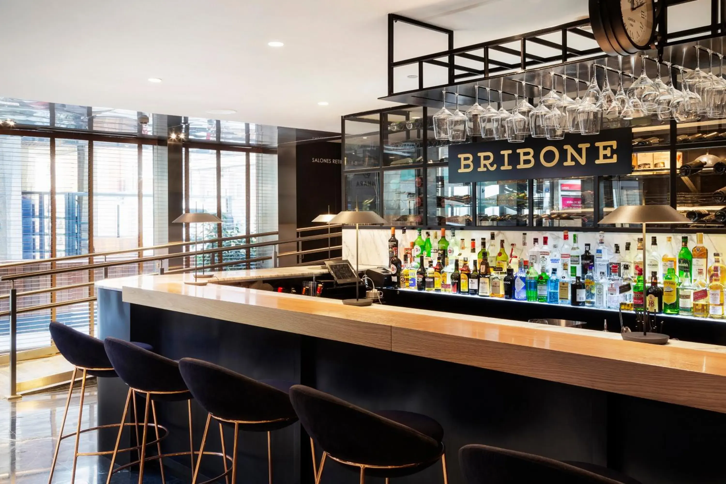 Lounge or bar in Melia Madrid Princesa Lounge or bar in Melia Madrid Princesa