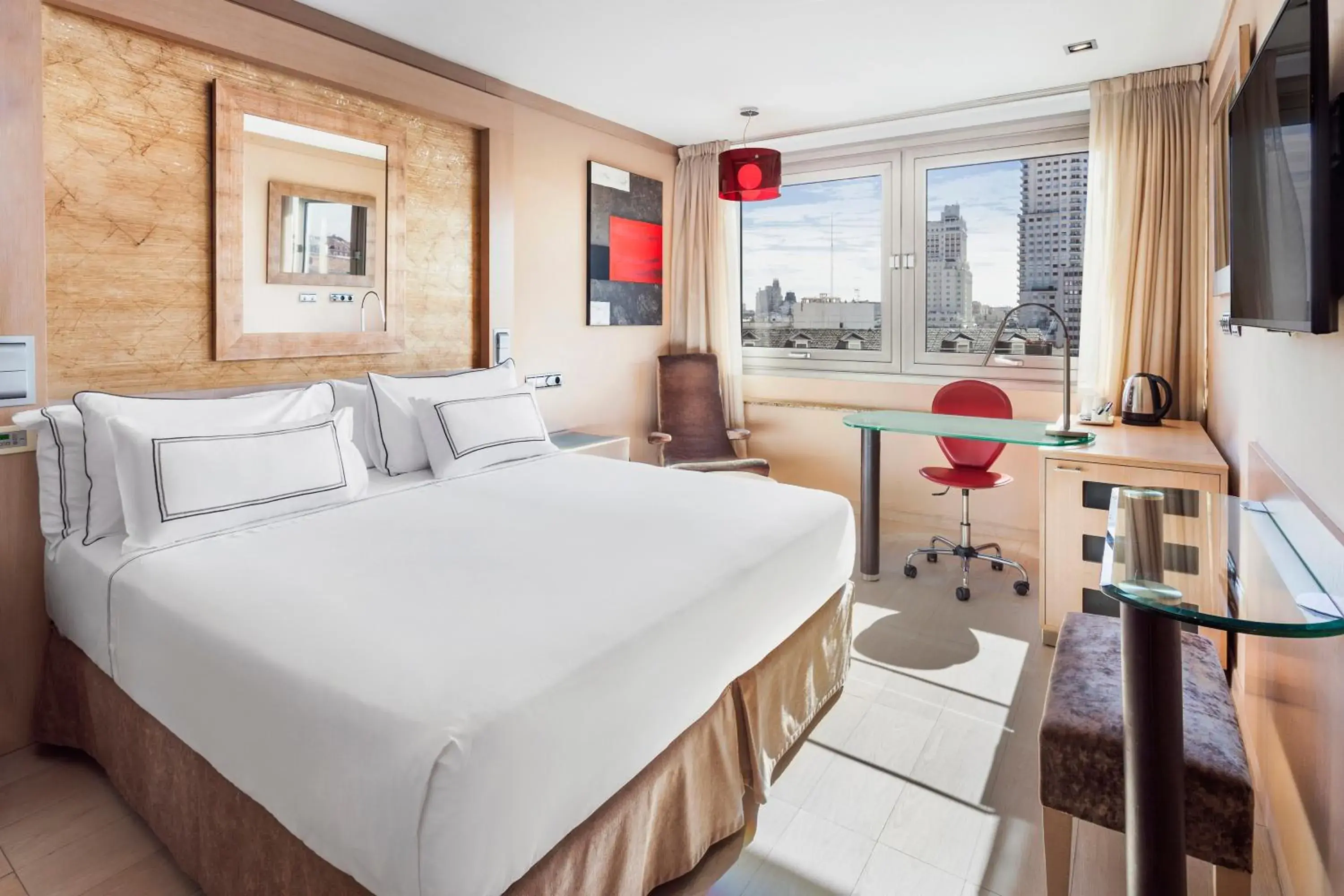 Bed in Melia Madrid Princesa Bed in Melia Madrid Princesa