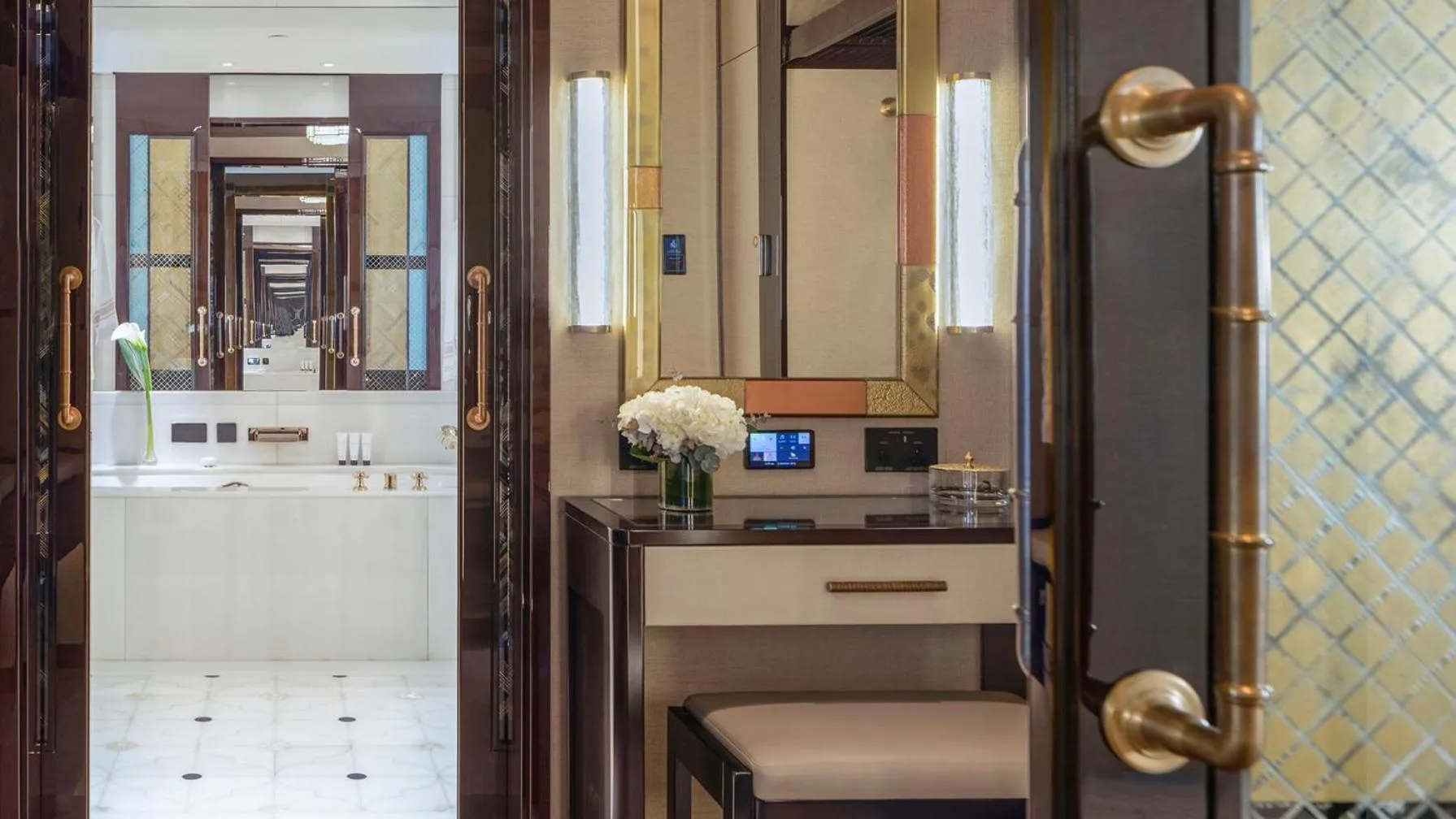 Bathroom in The Peninsula Istanbul