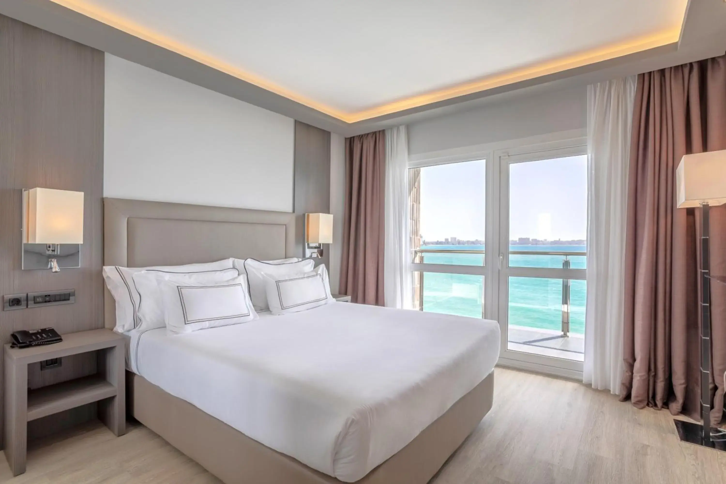 Bed in Melia Alicante Bed in Melia Alicante