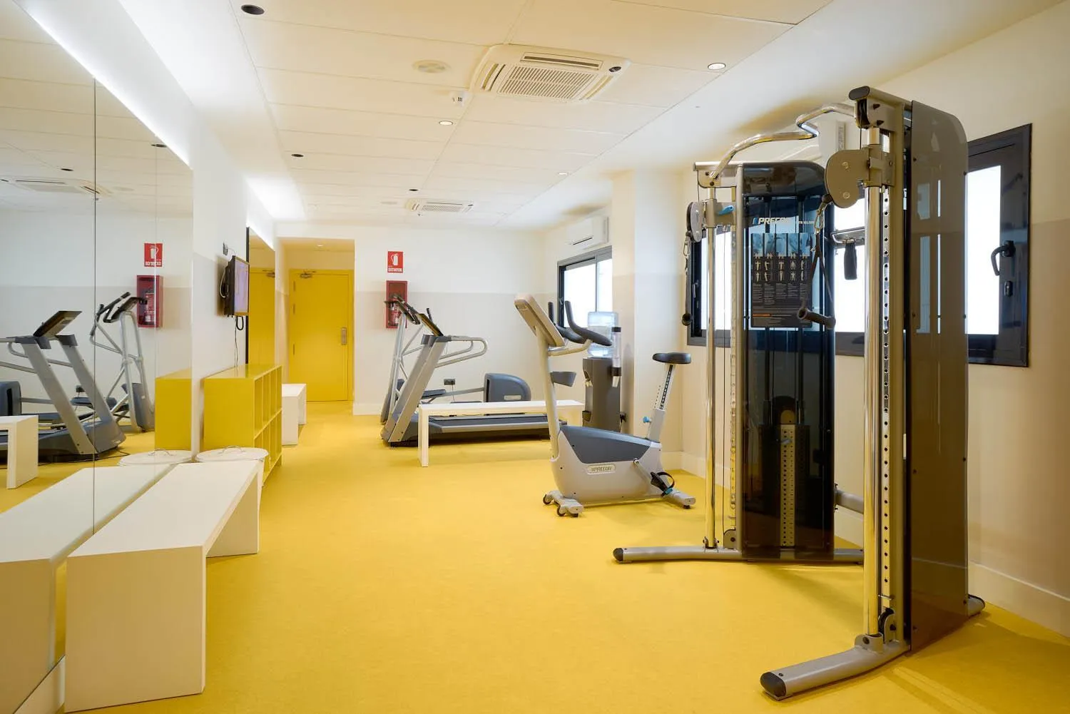Fitness centre/facilities in Eurostars Málaga