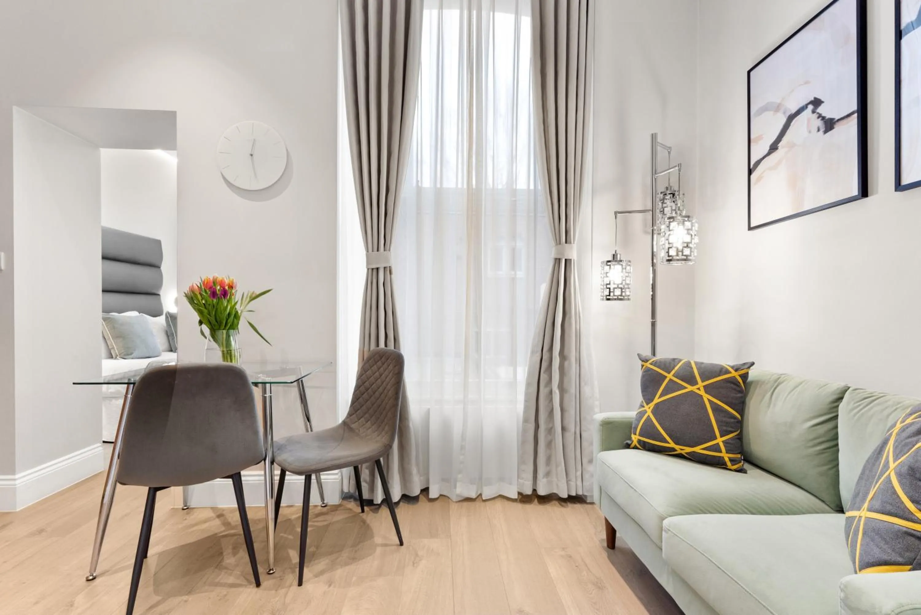 Living room in Cleveland Residences Russell Square