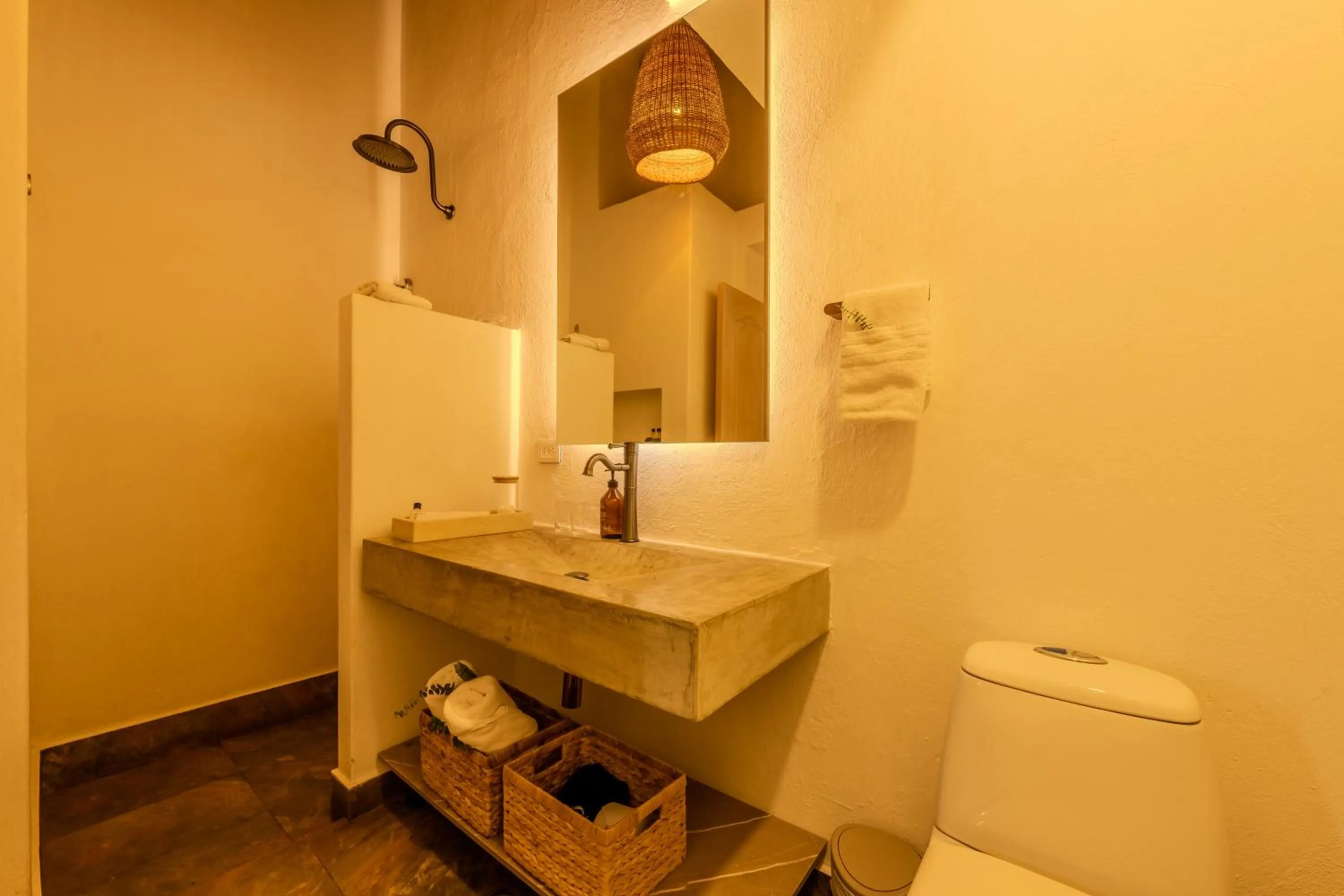 Bathroom in Moet Cartagena Hotel Boutique Adutls Only