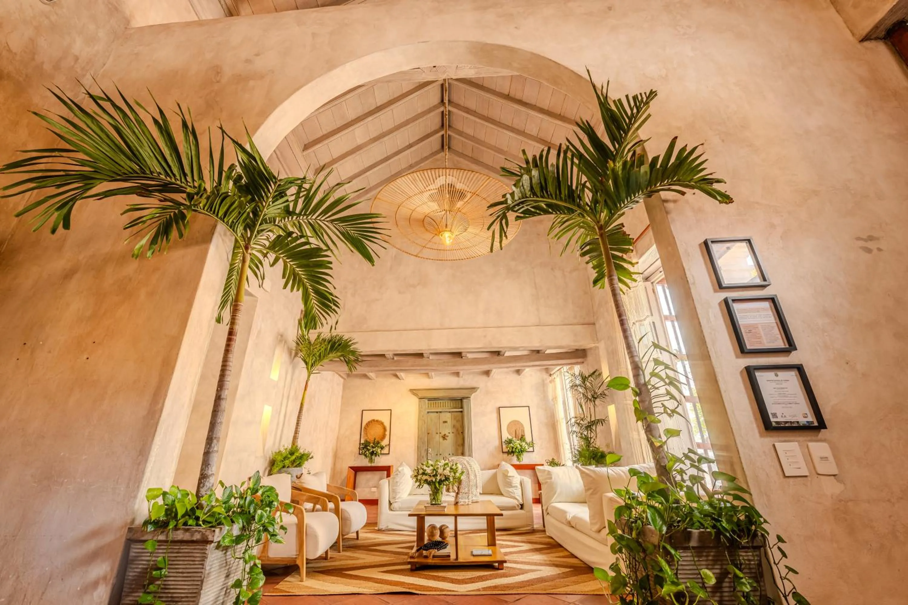 Living room in Moet Cartagena Hotel Boutique Adutls Only