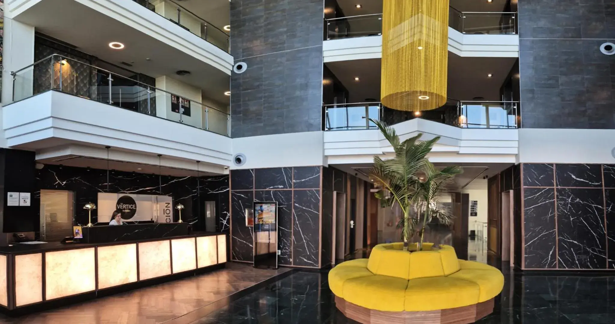 Lobby or reception in Vértice Sevilla Aljarafe Lobby or reception in Vértice Sevilla Aljarafe