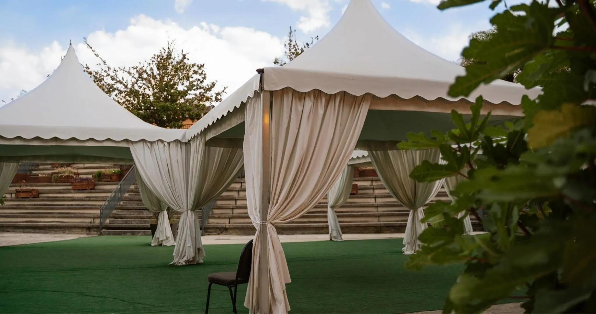 Garden view in Vértice Sevilla Aljarafe