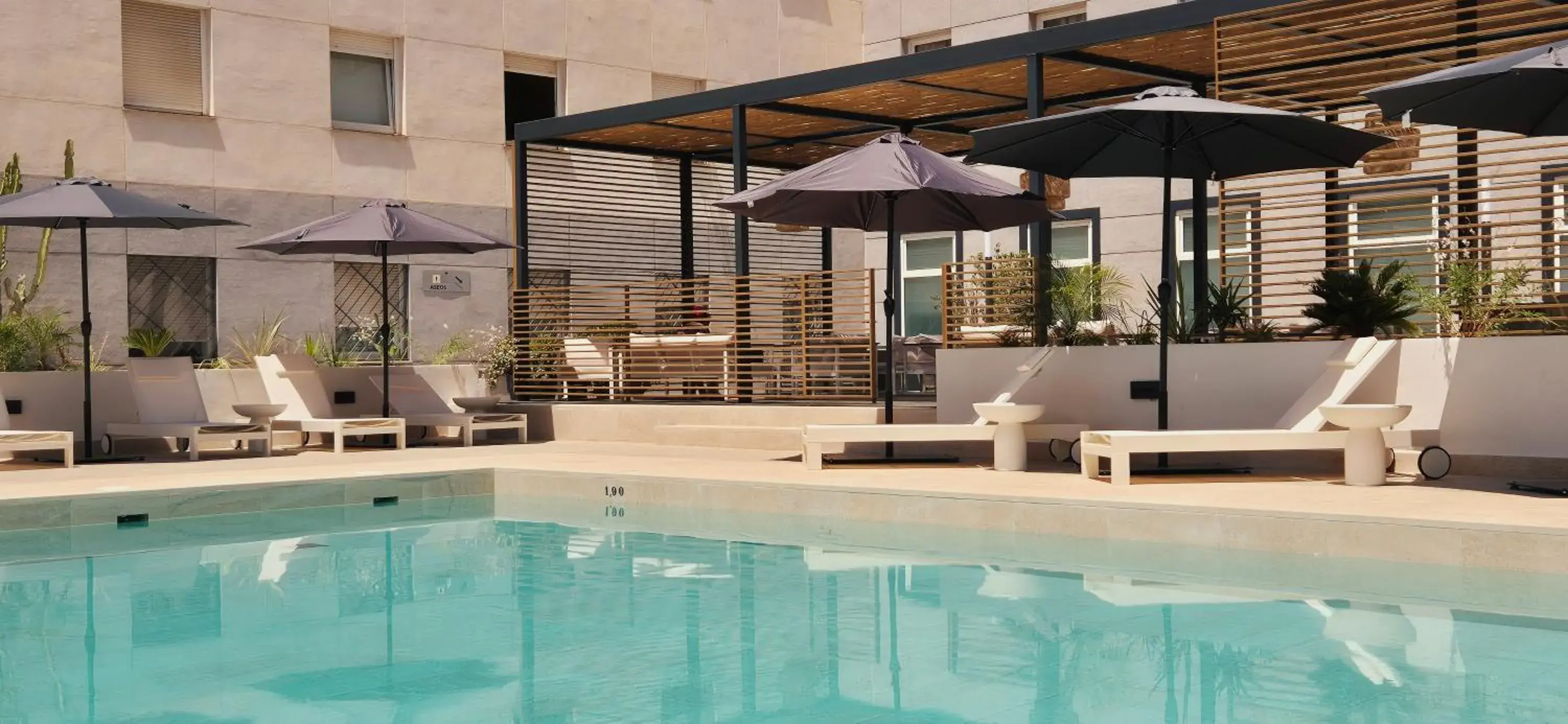 Swimming pool in Vértice Sevilla Aljarafe Swimming pool in Vértice Sevilla Aljarafe