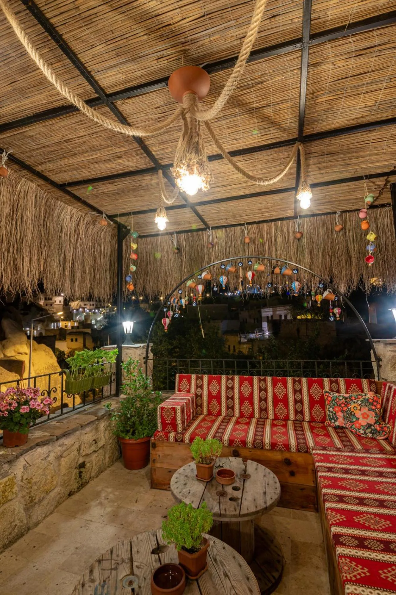 Patio in Shiraz Cave Cappadocia
