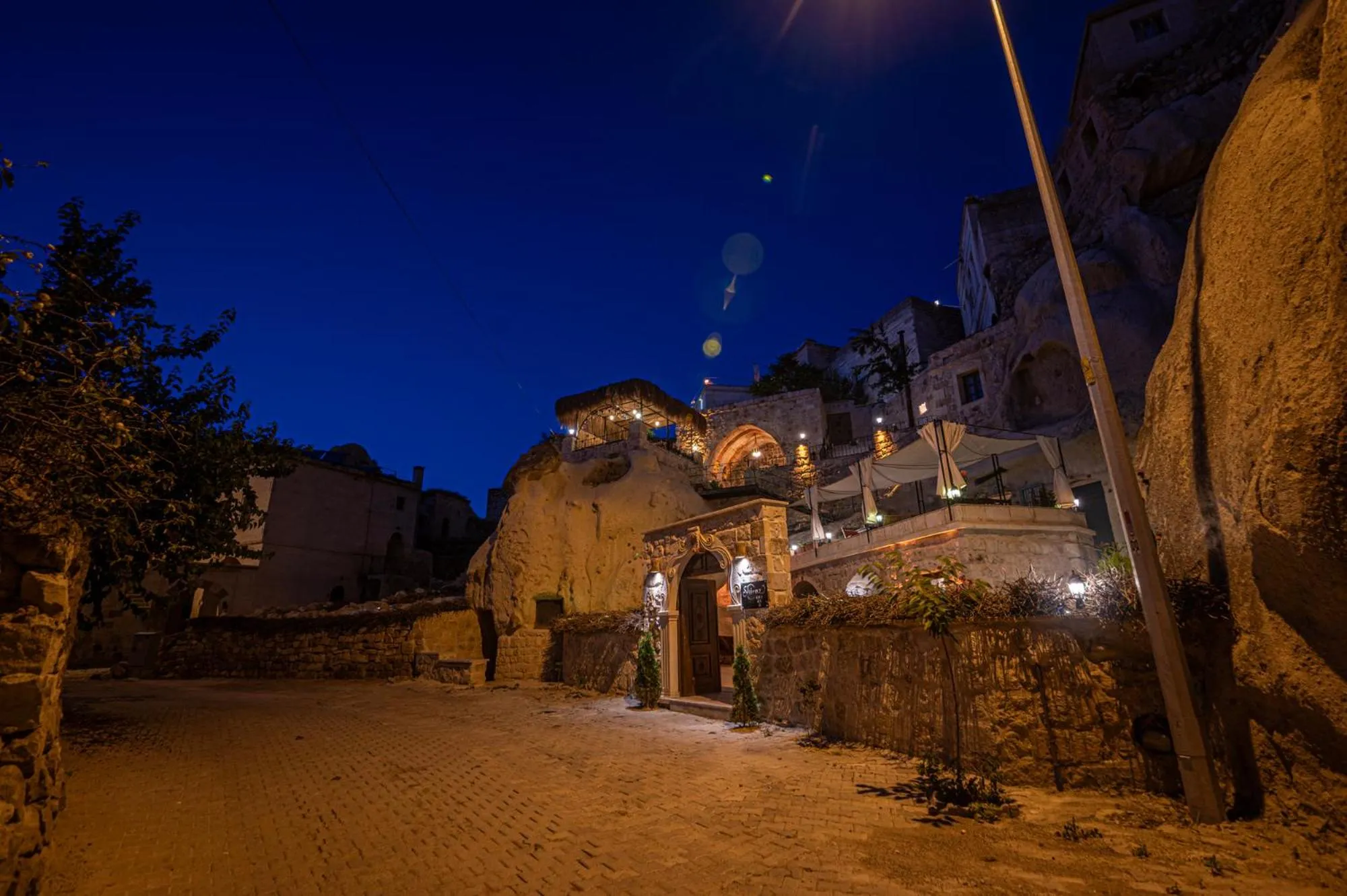 Landmark view in Shiraz Cave Cappadocia
