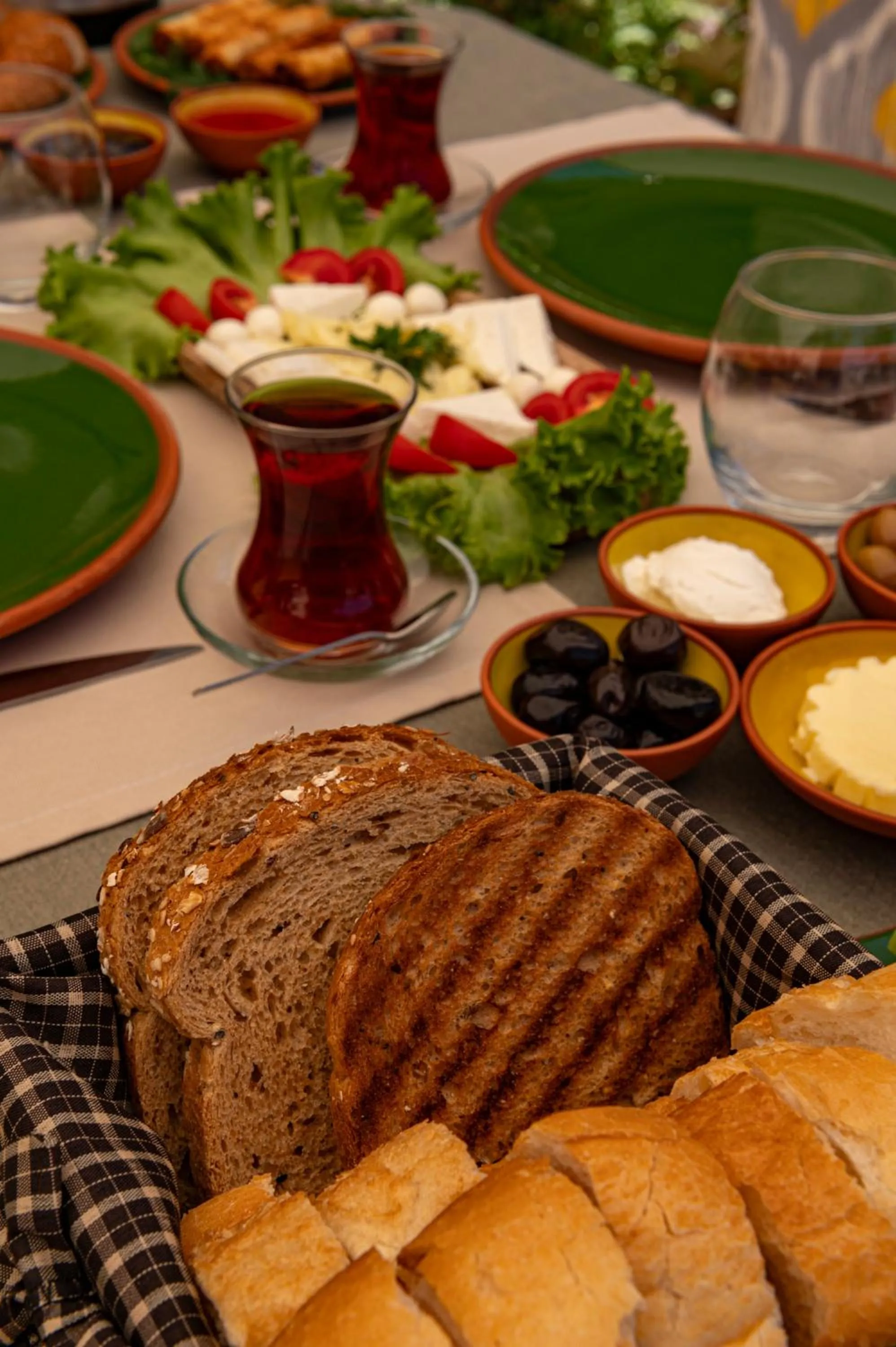Breakfast in Shiraz Cave Cappadocia